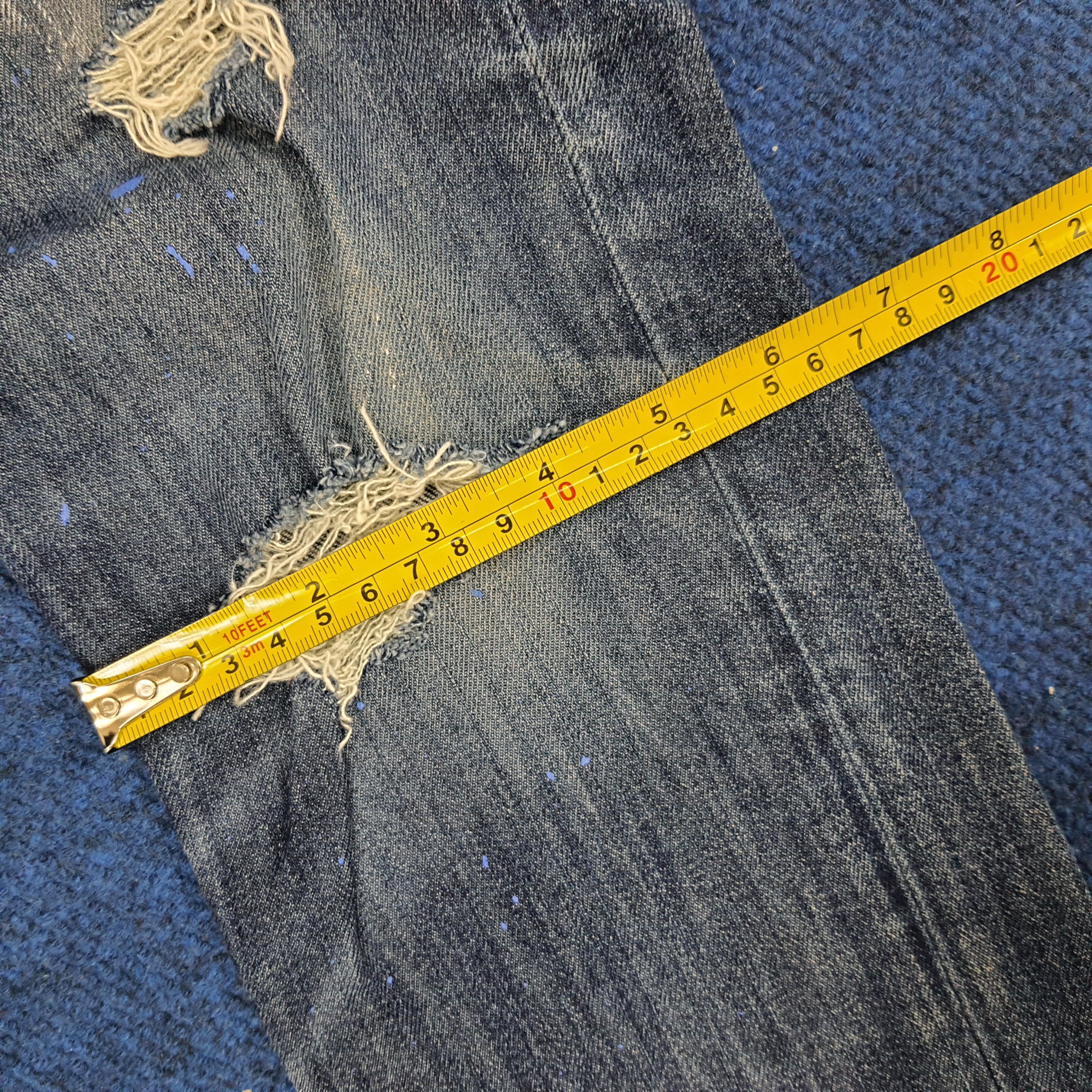 Levi's × Vintage Vintage Levi's 510 Art Distressed Style Jeans Size US 29 - 16 Thumbnail