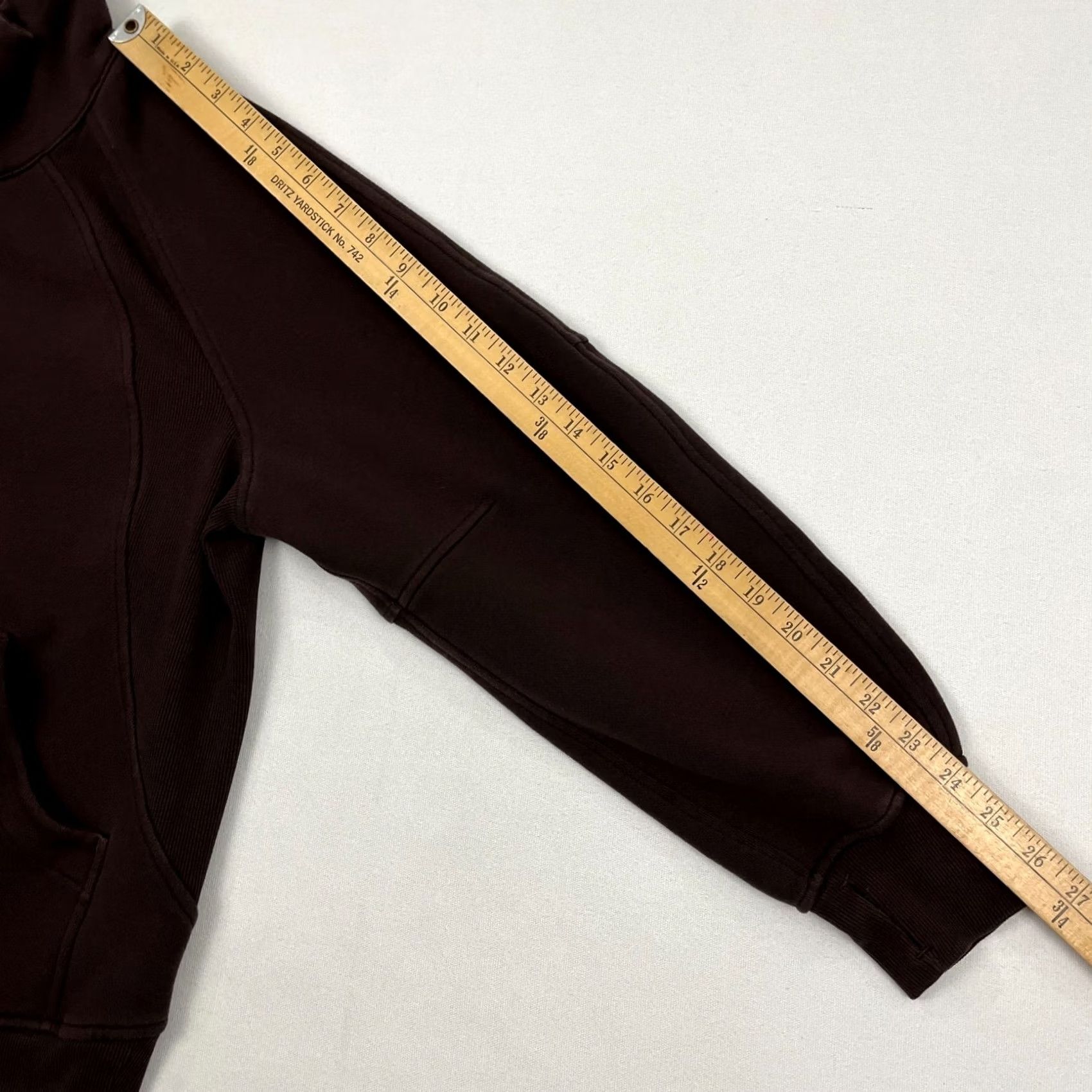 Lululemon Lululemon Scuba Jacket Womens S Brown Oversized Full Zip Funnel Neck Cozy Size S / US 4 / IT 40 - 6 Thumbnail