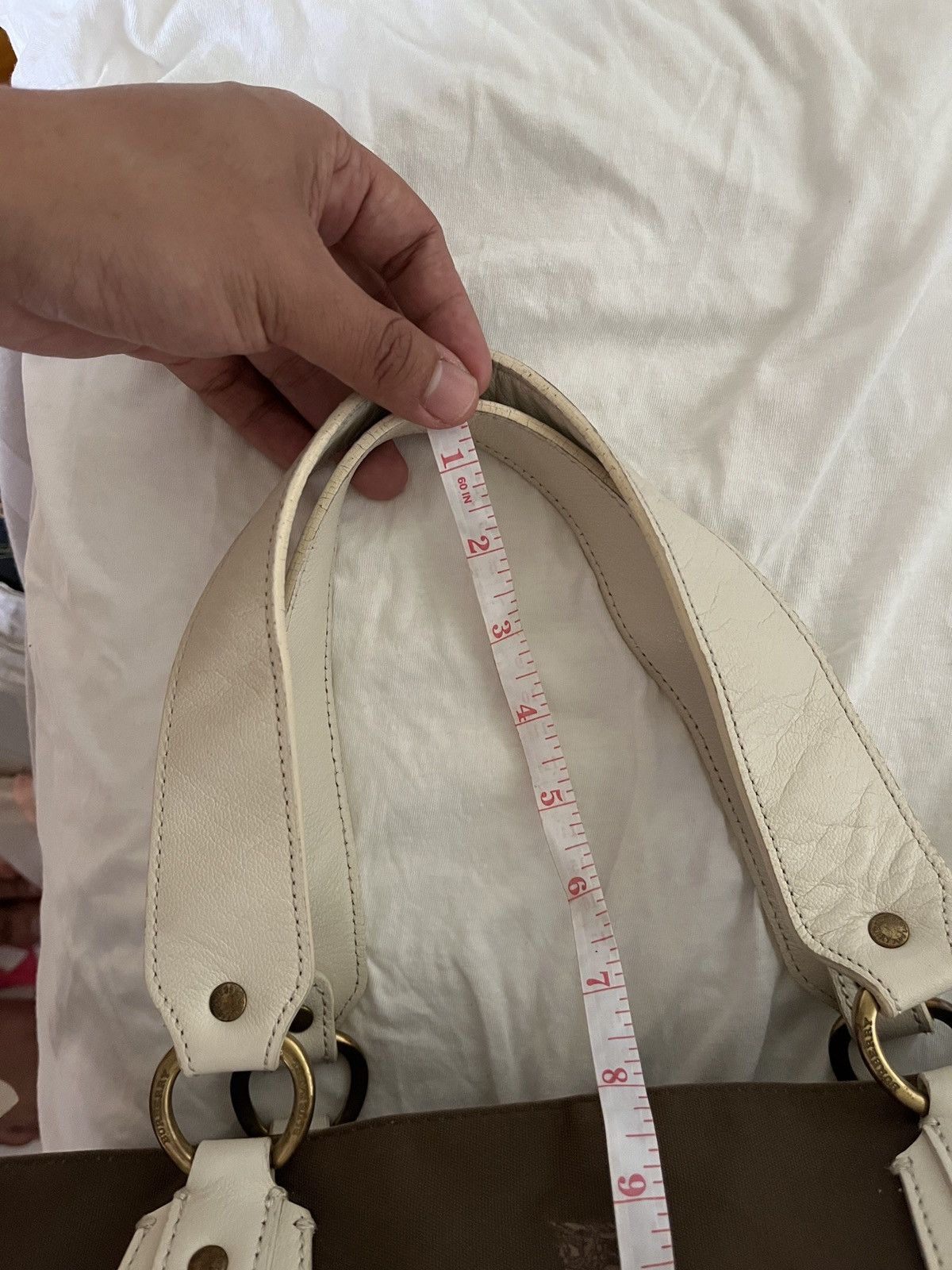 Burberry 90s Burberry Boston Canvas Leather Olive Green Size ONE SIZE - 16 Thumbnail