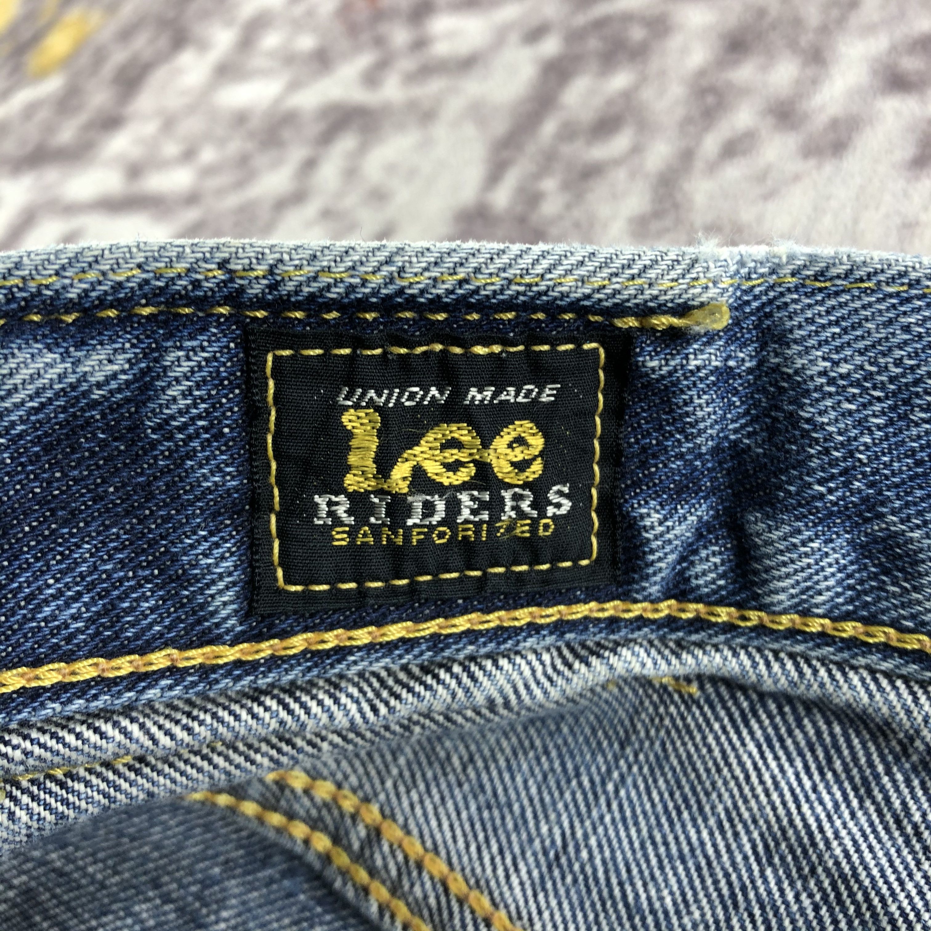 Lee Vintage Blue Wash Lee Selvedge Jeans-JM3690 Size US 30 / EU 46 - 11 Thumbnail
