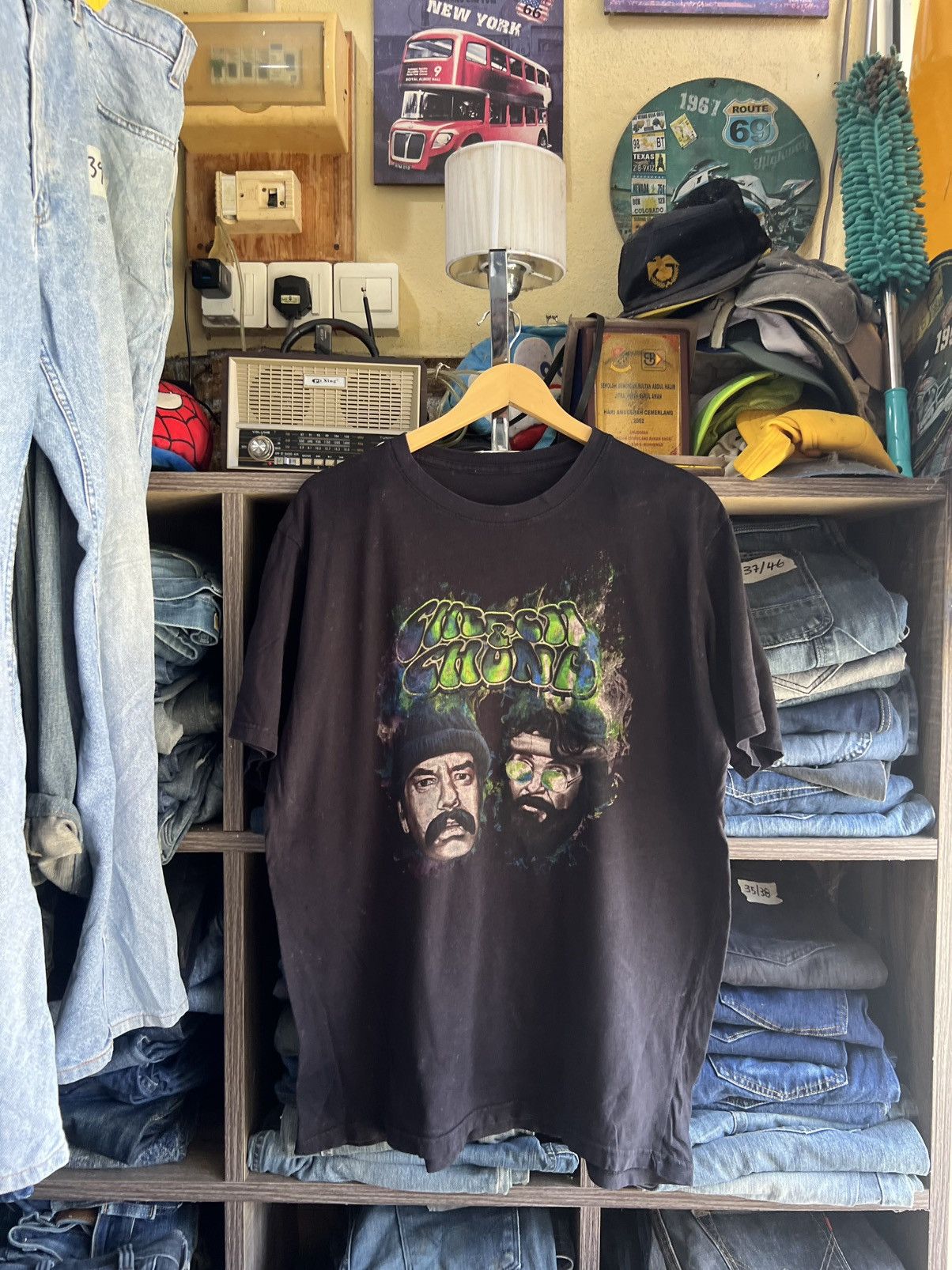 Other 🔥Vintage Cheech & Chong Big Printed Tee Size US L / EU 52-54 / 3 - 1 Thumbnail