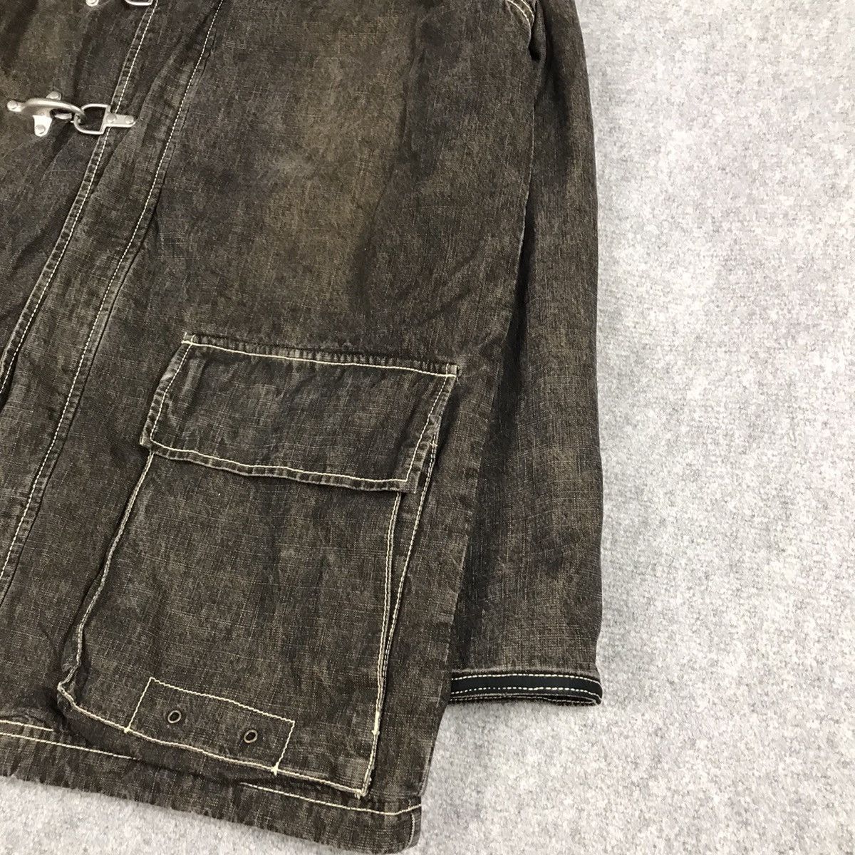 If Six Was Nine × Japanese Brand × Le Grande Bleu (L.G.B.) JAPAN STYLE ALLIX DESIGN FUR HOODIES SKULL JACKET Size US L / EU 52-54 / 3 - 6 Thumbnail
