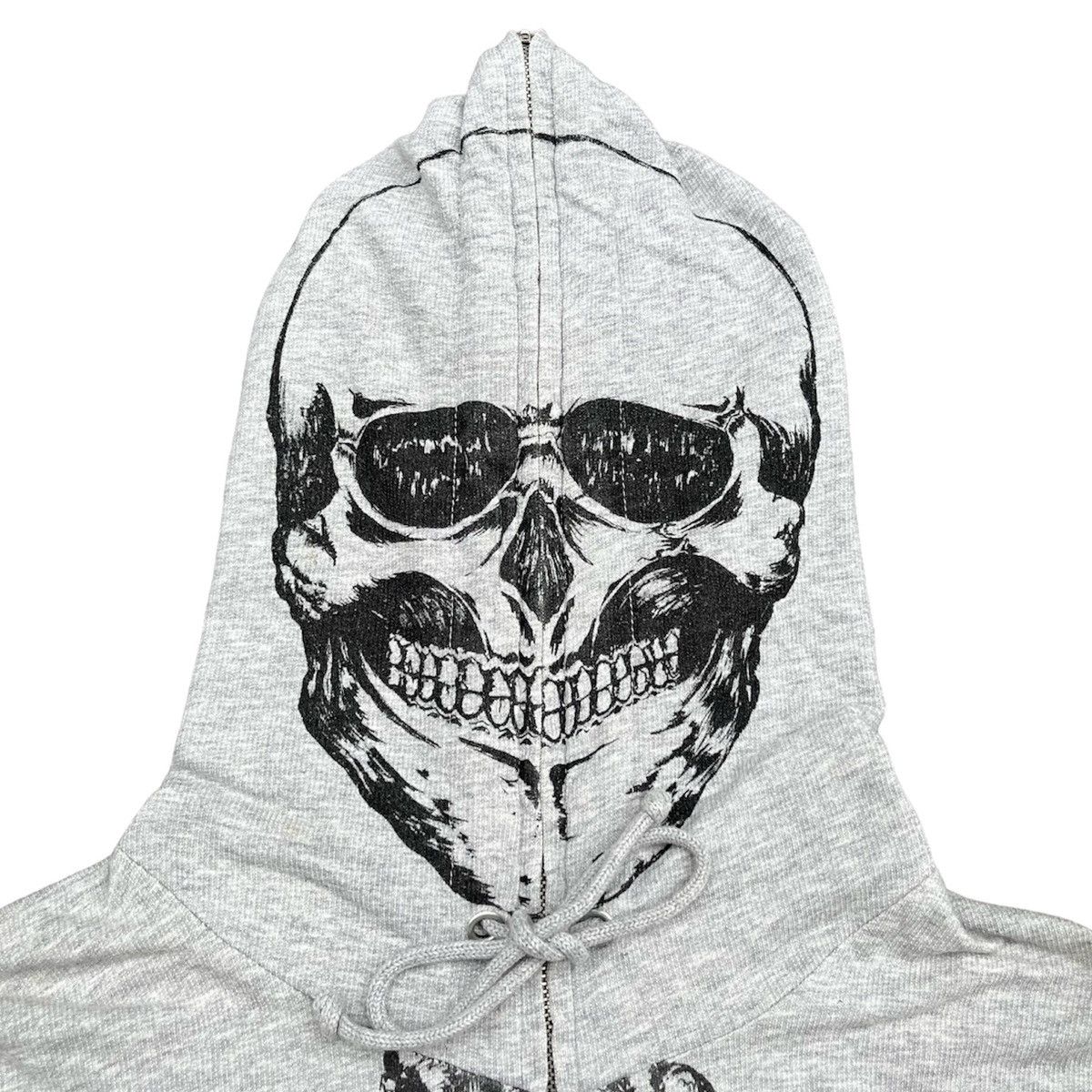 Seditionaries 2000s Glad News Skulls Skeleton Bone Full Zip Hoodie Lgb Goa Size US M / EU 48-50 / 2 - 7 Thumbnail