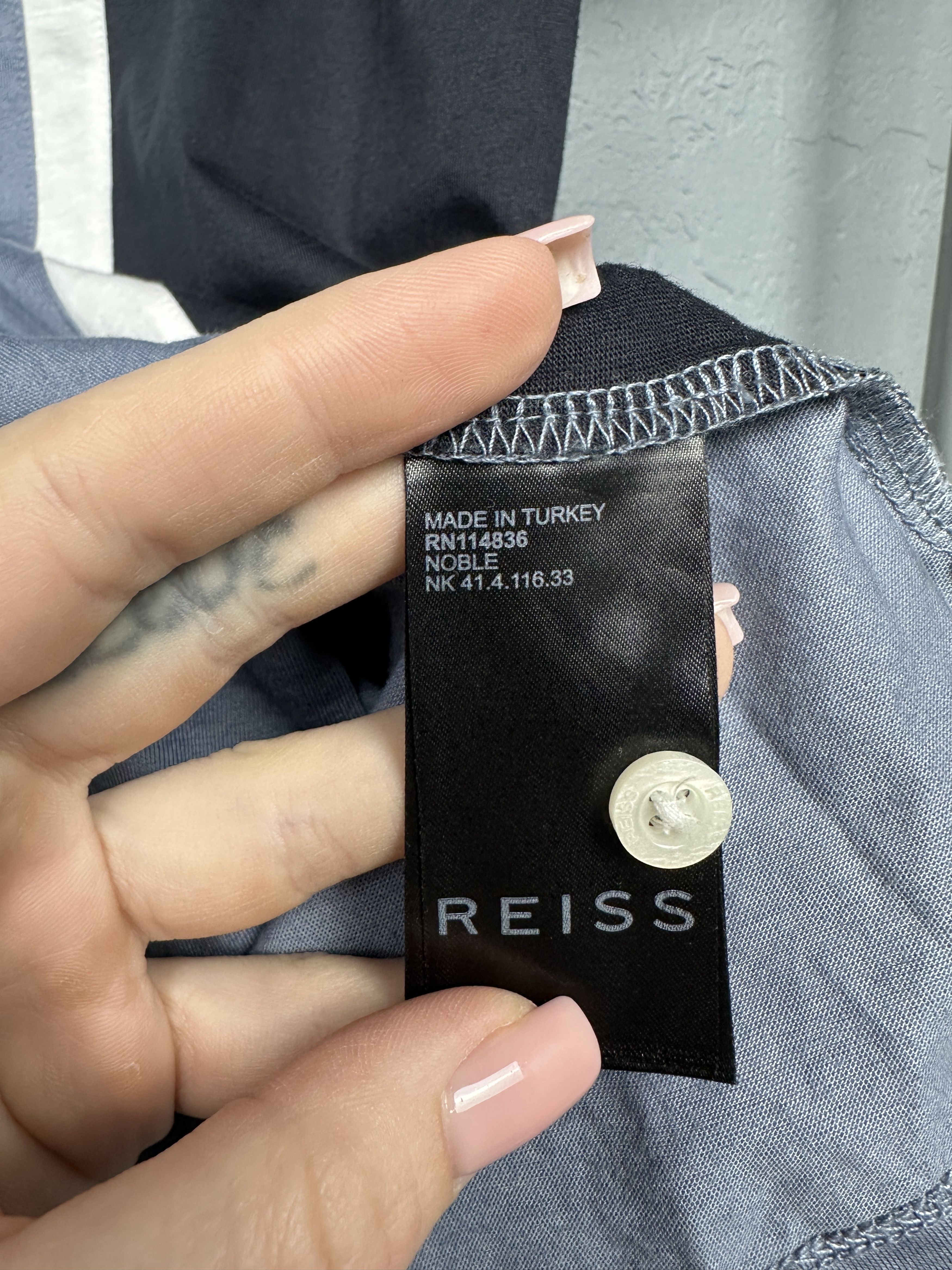 Reiss Reiss Mens Short Sleeve Shirt Size US M / EU 48-50 / 2 - 4 Thumbnail
