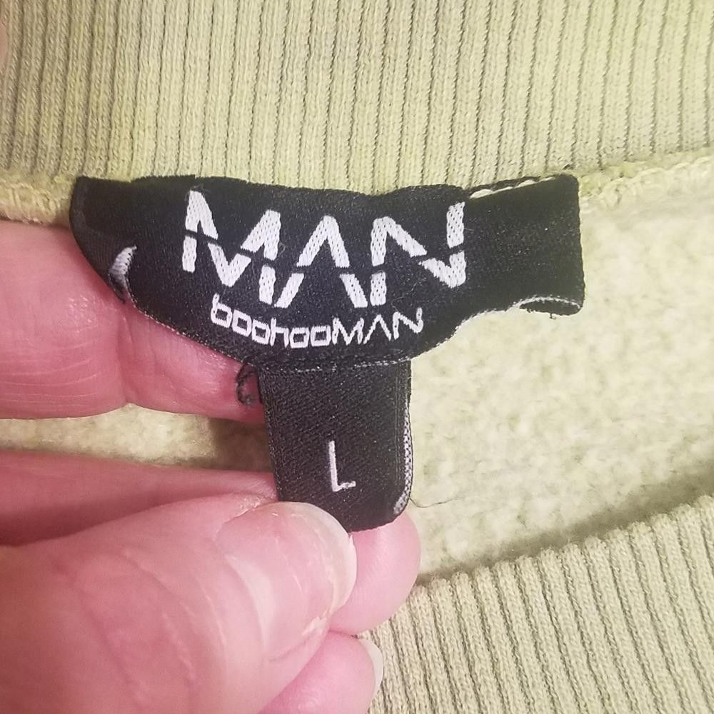 Designer Boohoo Man Sweatshirt Size Large Size US L / EU 52-54 / 3 - 3 Thumbnail