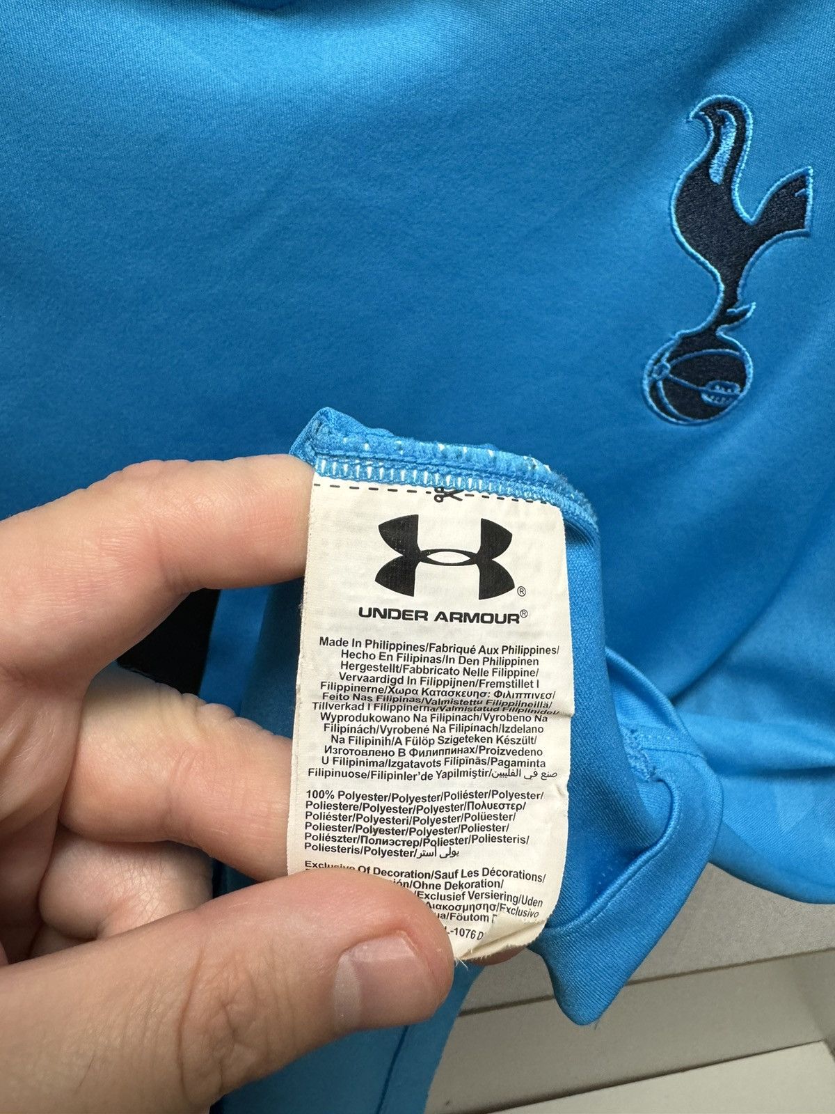 Under Armour Tottenham Hotspurs Under Armor soccer jersey 2Xl Xxl blue Size US XXL / EU 58 / 5 - 3 Thumbnail