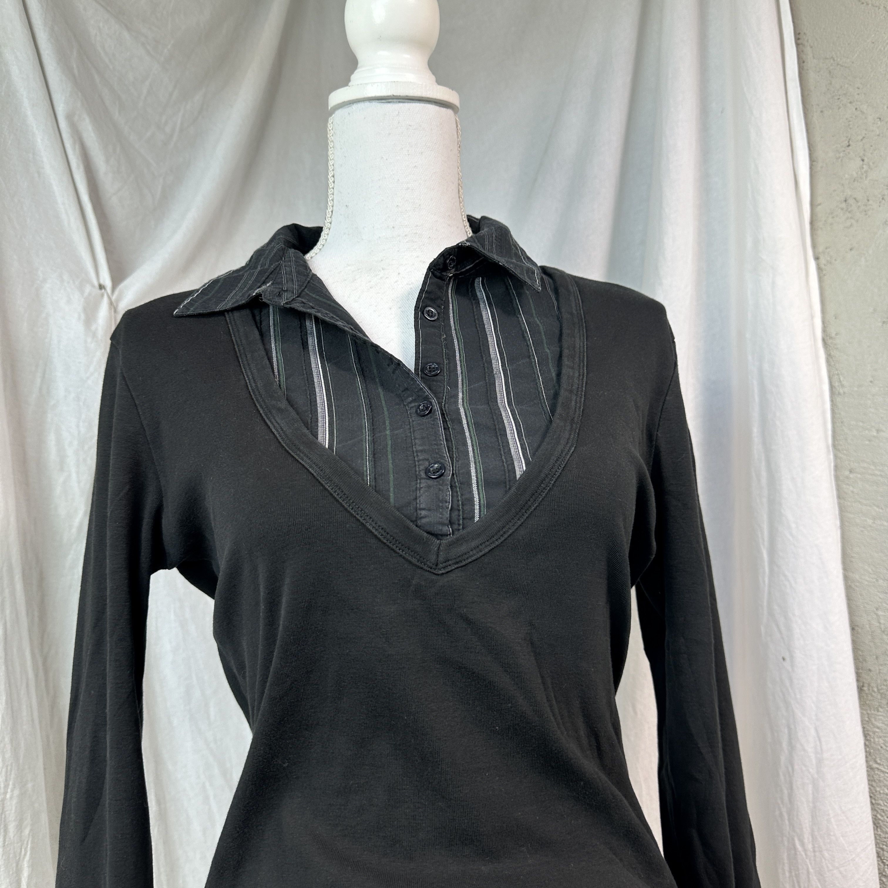 Vintage Vintage Avant Garde School Girl Longsleeve Y2K Size S / US 4 / IT 40 - 3 Thumbnail