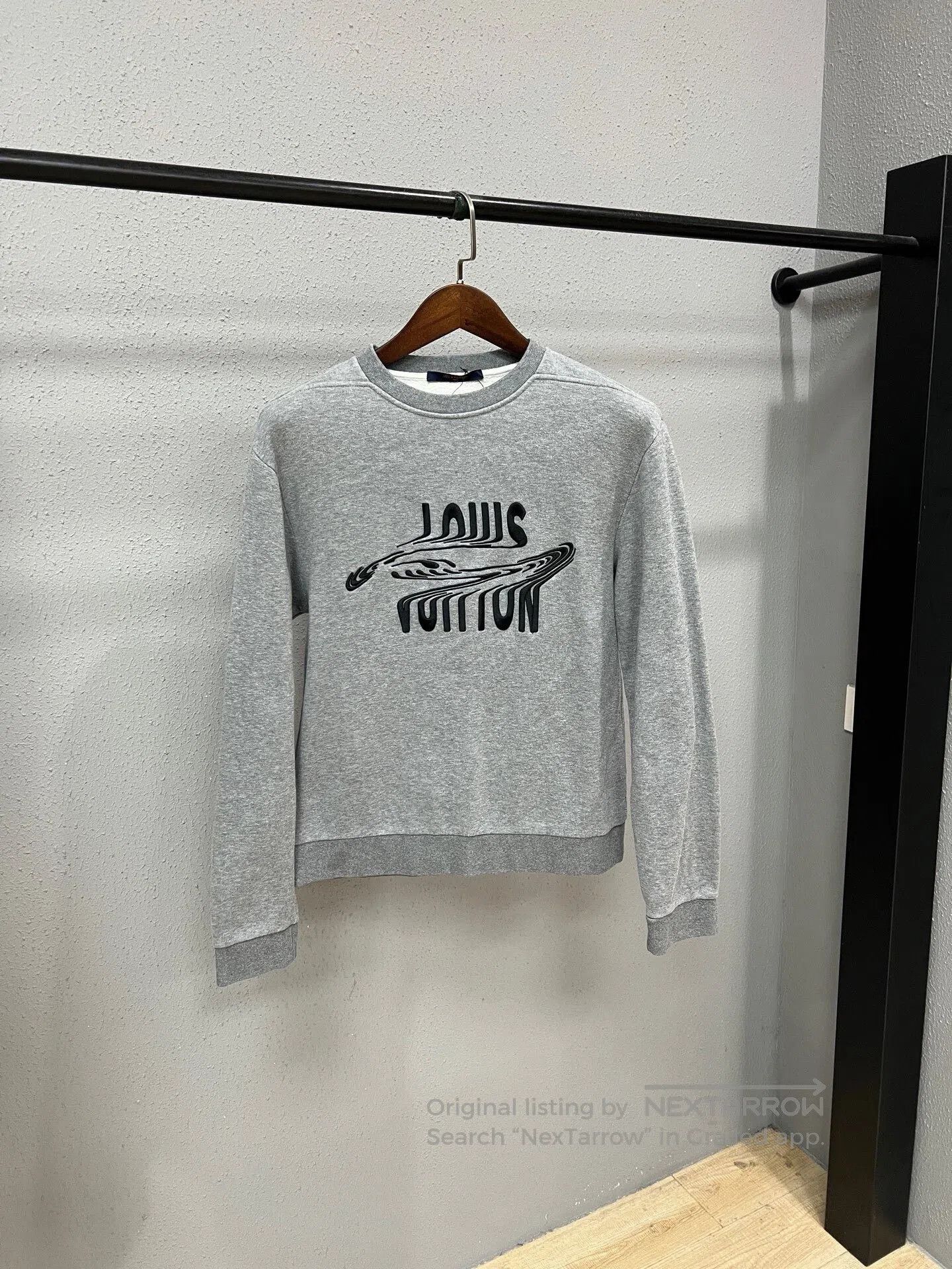 The Row gray logo sweatshirt with wave design. Size XS / US 0-2 / IT 36-38 - 1 Thumbnail