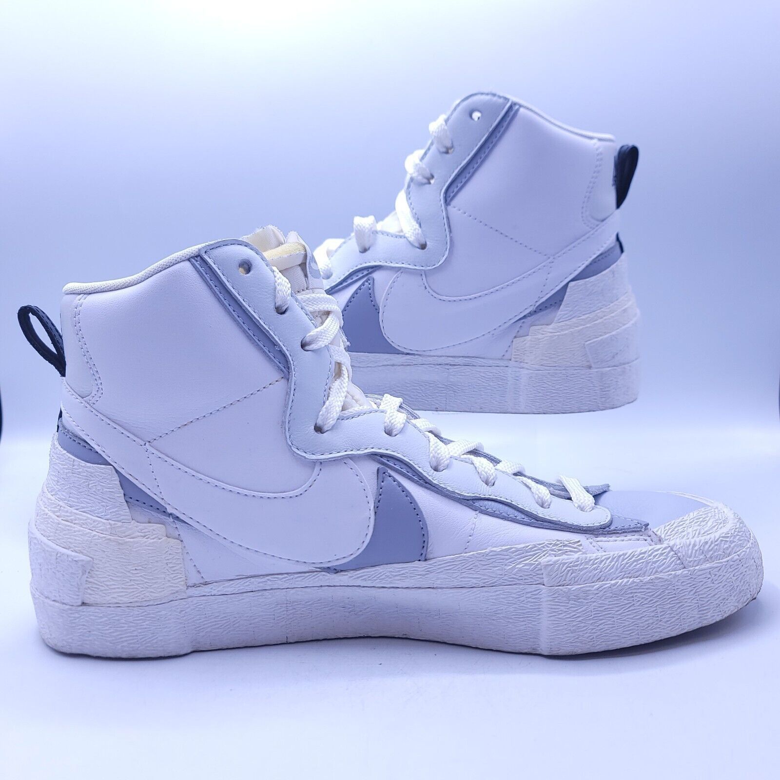 Nike Nike Blazer Mid Sacai Shoe Mens Size 11 BV0072-100 white Size US 11 / EU 44 - 6 Thumbnail