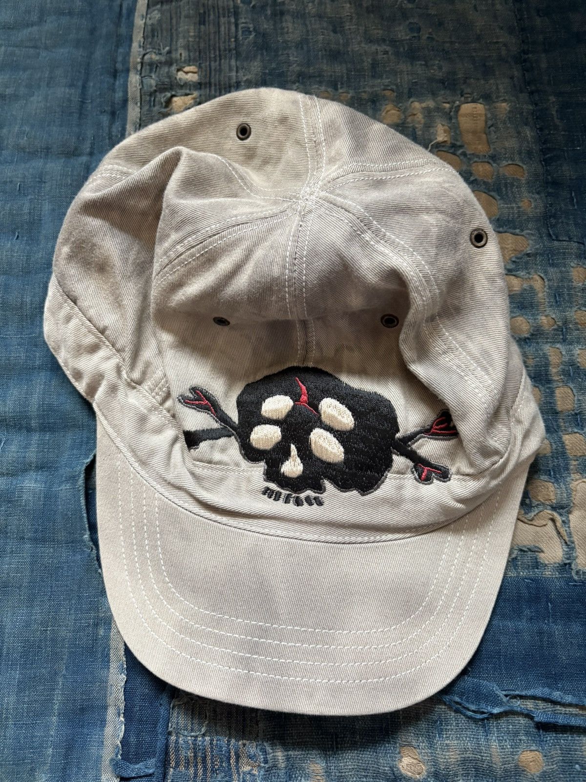 Kapital × Kapital Kountry kapital kountry rain skull embroidery 