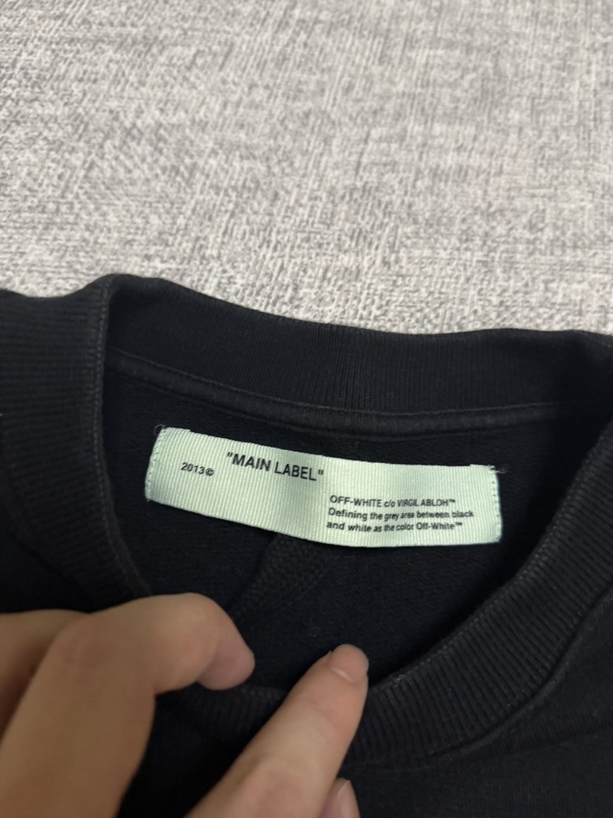 Off-White Off White 19ss crewneck Size US XS / EU 42 / 0 - 4 Thumbnail