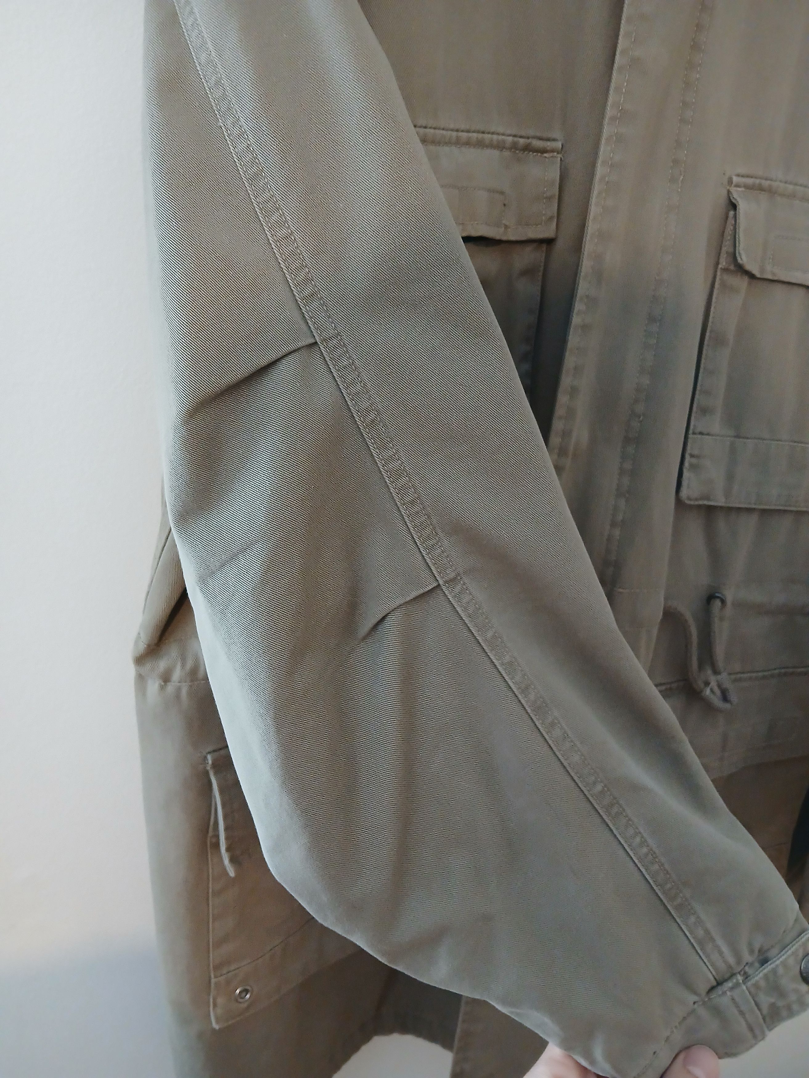 Old Navy Vintage Old Navy Hooded Quilted Lined Parka Military Jacket Size US S / EU 44-46 / 1 - 3 Thumbnail