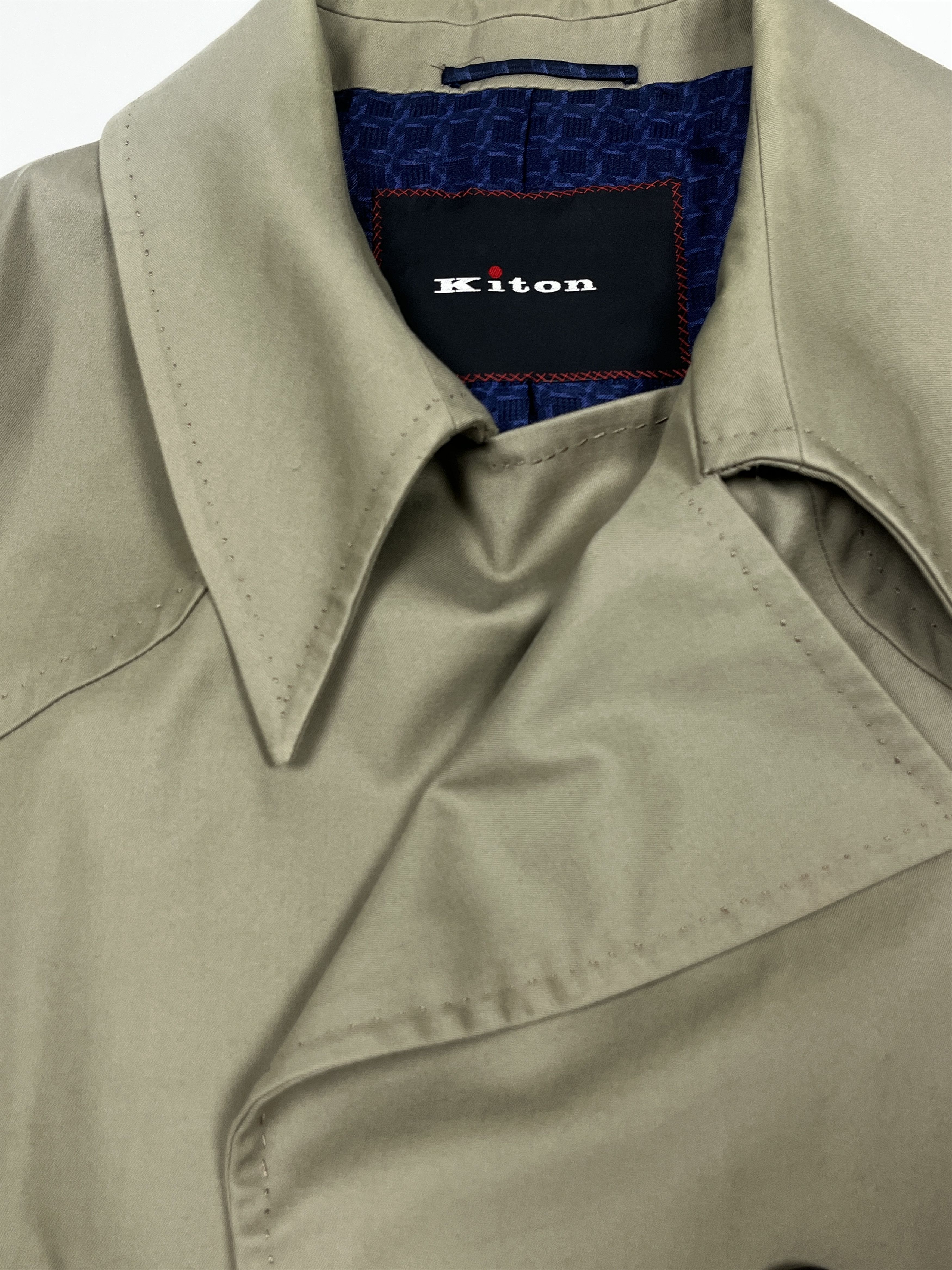 Kiton Kiton Trench Coat / Size 50 / Near New Condition Size US L / EU 52-54 / 3 - 2 Thumbnail