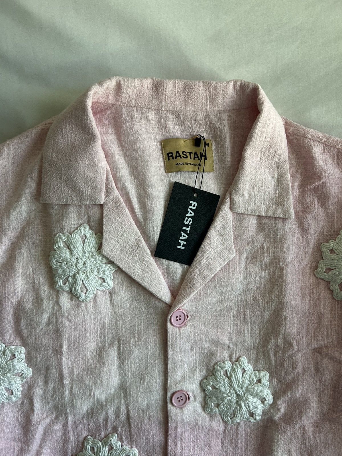 Justin Bieber Rastah Hand Embroidered Flower Child Button Up Bieber Size US M / EU 48-50 / 2 - 4 Thumbnail