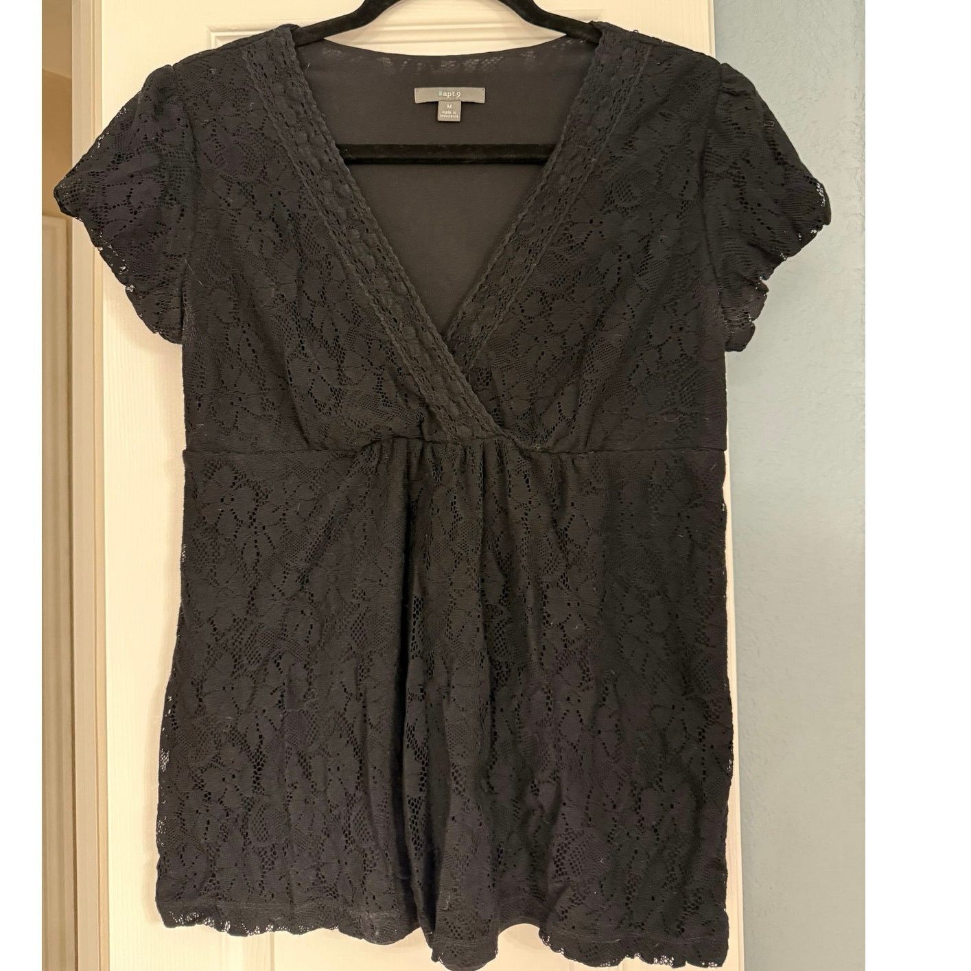 Apt. 9 Apt. 9 Lace Blouse Size M / US 6-8 / IT 42-44 - 2 Thumbnail
