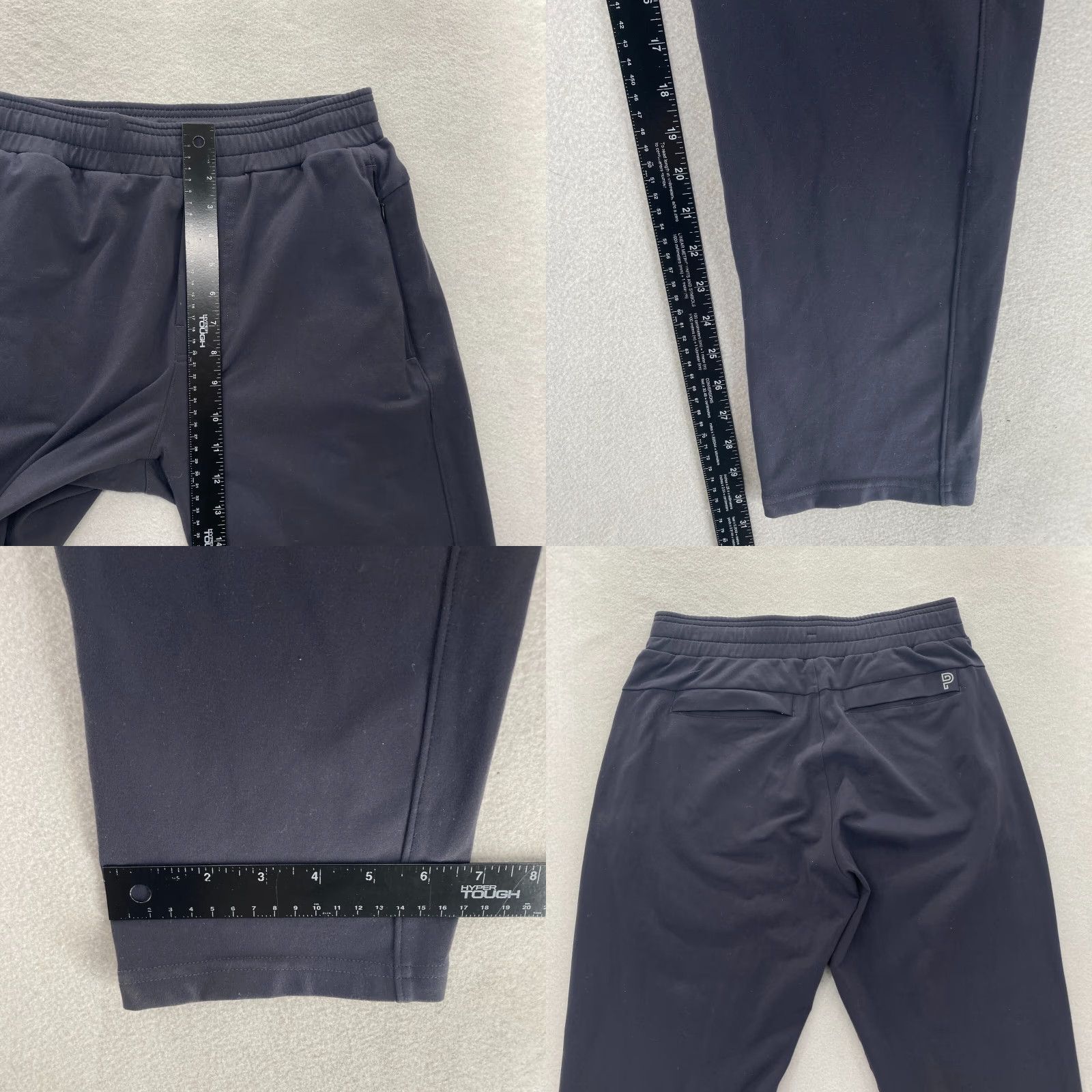 Vintage Public Rec Pants Mens 30x32 Slim Straight Leg Blue Stretch Drawstring Pants Size US 30 / EU 46 - 9 Thumbnail