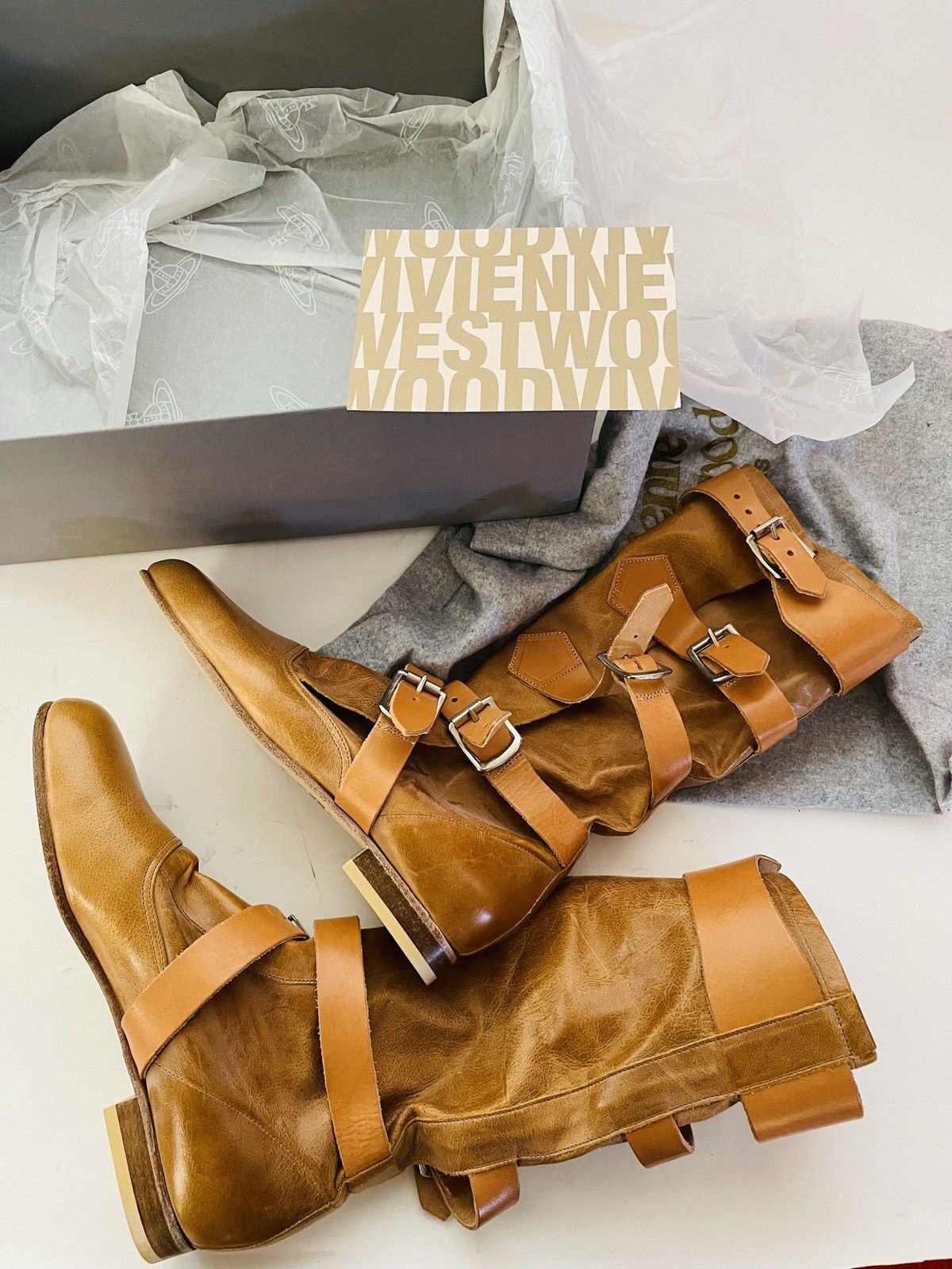 Vivienne Westwood Vivienne Westwood Pirate Boots Seditionary NWT | Grailed