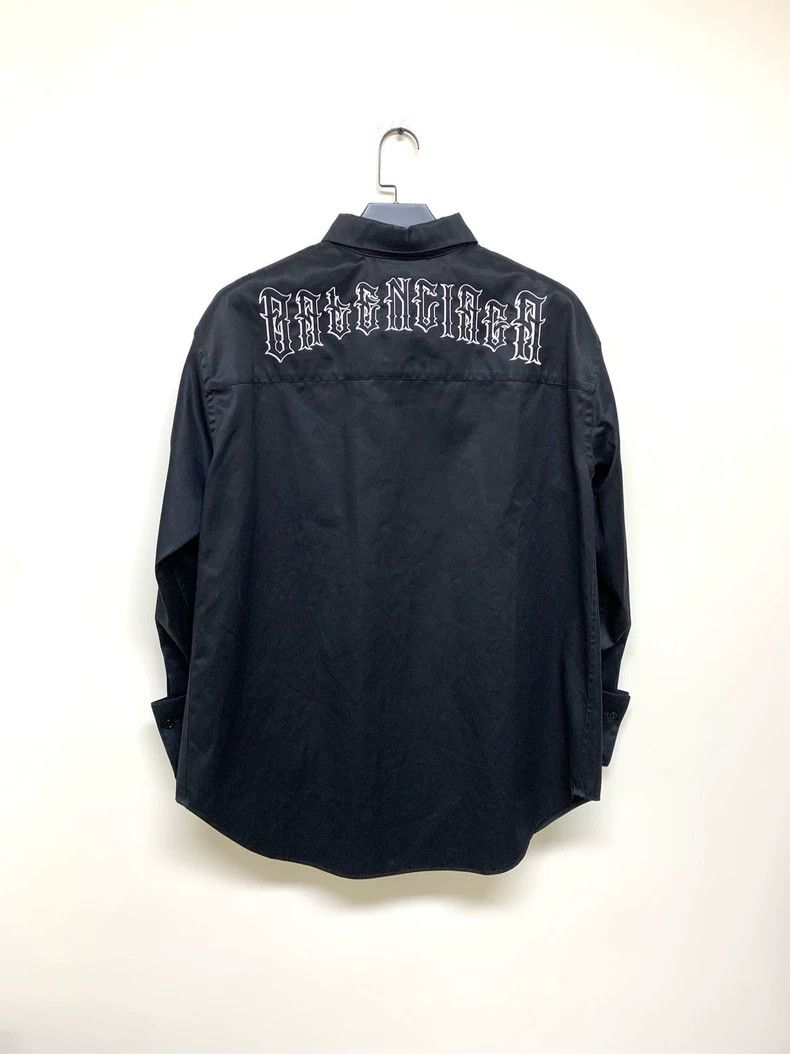 Balenciaga Balenciaga size 37 Back logo shirt 2505-Nextarrow Size US M / EU 48-50 / 2 - 8 Thumbnail