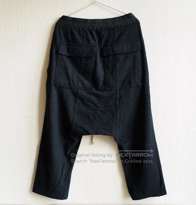 Rick Owens Drkshdw RICK OWENS DRKSHDW 17 Drawstring Sweatpants. Size US 27 - 2 Thumbnail