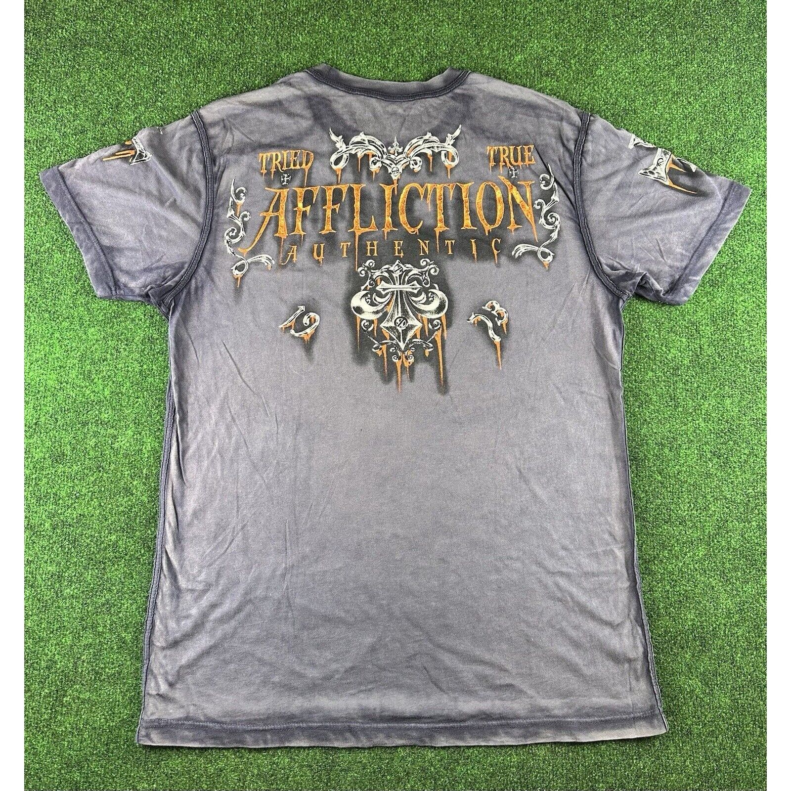 Affliction Y2K Affliction Crucifix Eagle Shirt Size US L / EU 52-54 / 3 - 4 Thumbnail