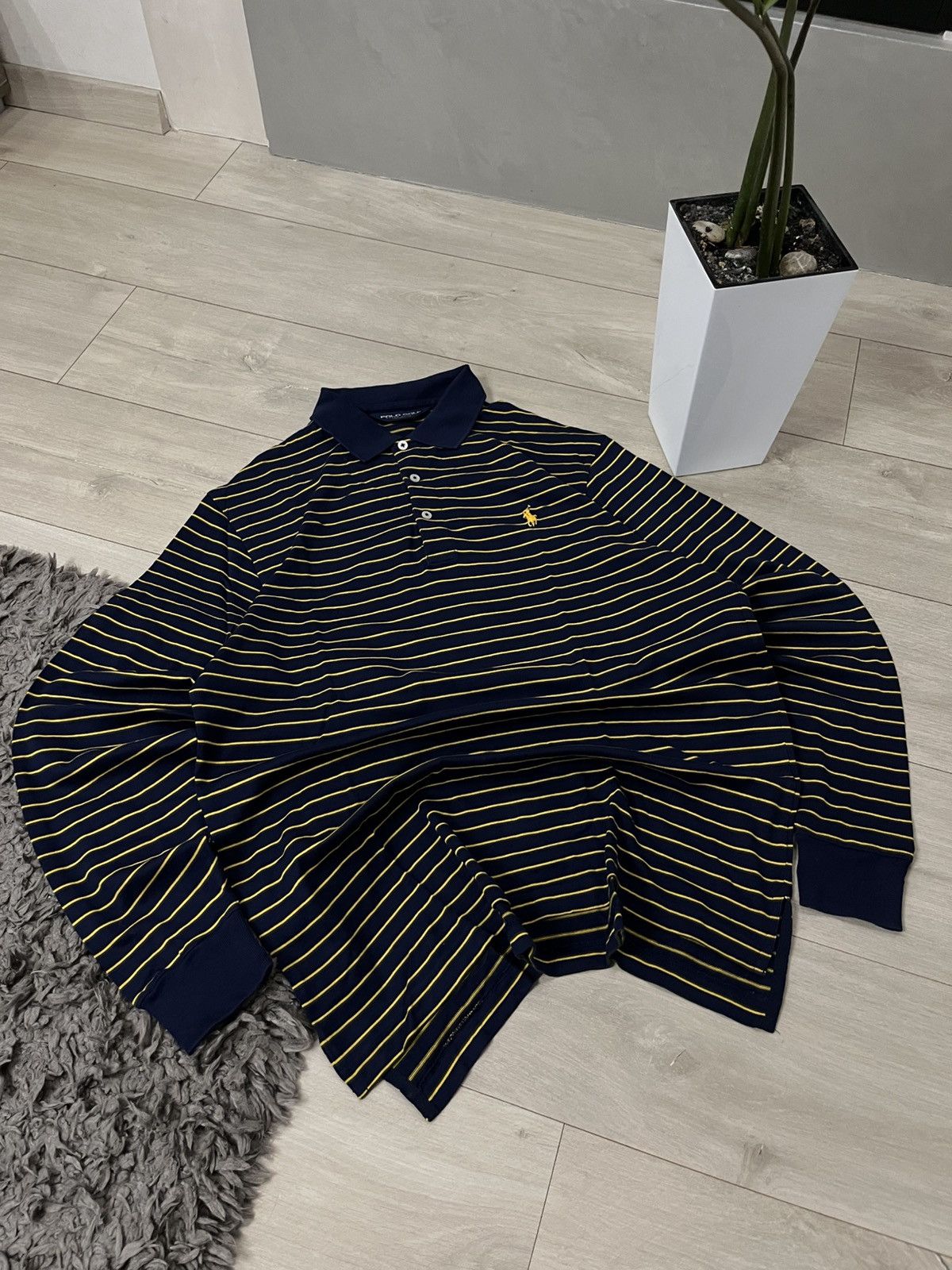 Polo Ralph Lauren 🔥00'S RALPH LAUREN STRIPPED POLO RUGBY T SHIRT OLD MONEY Size US M / EU 48-50 / 2 - 3 Thumbnail