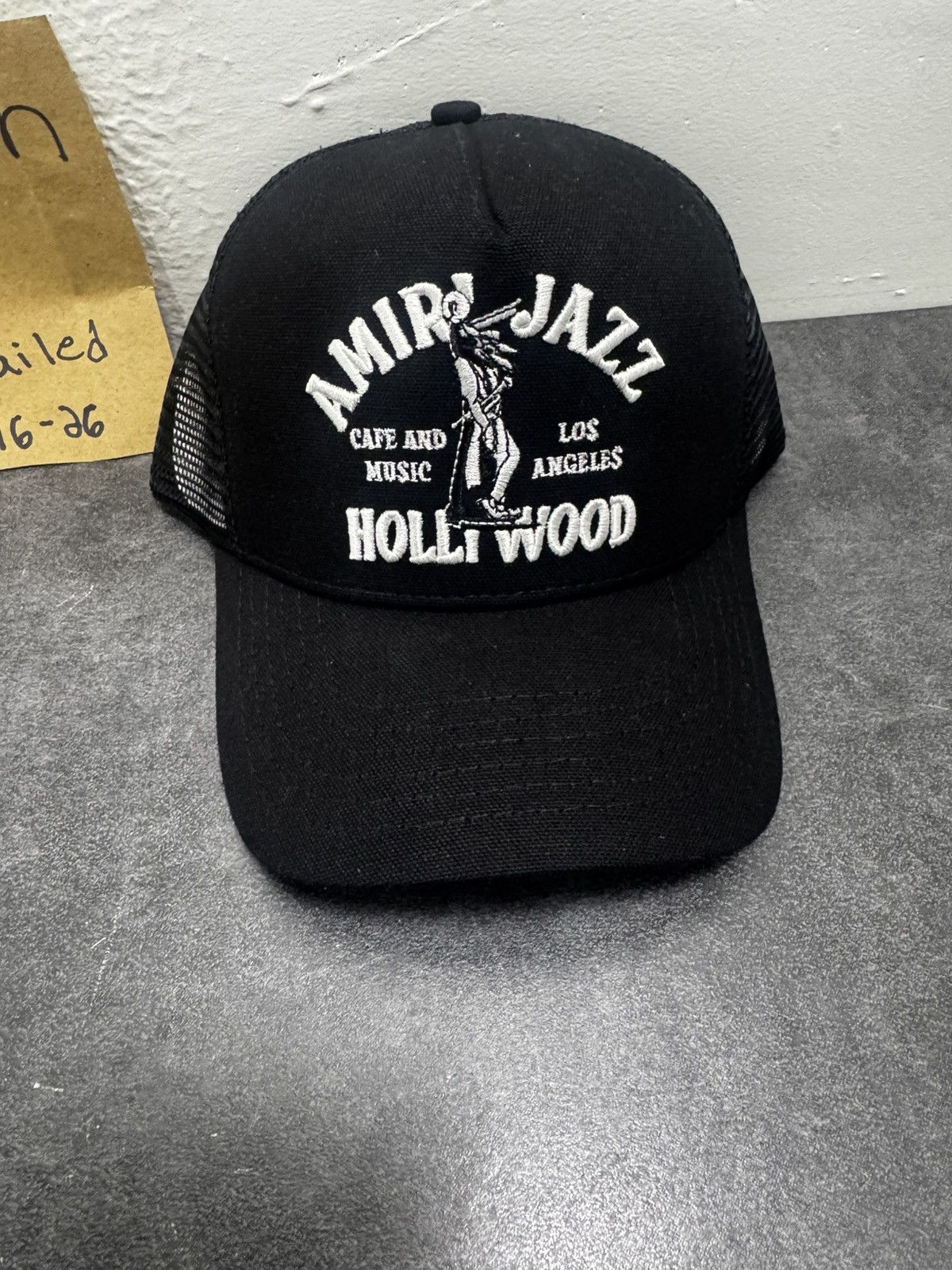 Amiri Amiri Jazz Wolf Trucker Hat Size ONE SIZE - 2 Thumbnail