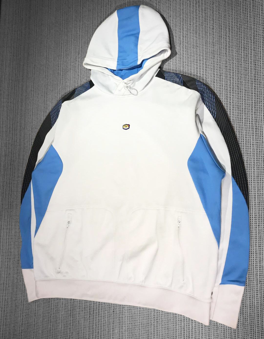 Nike × Vintage Vintage 00's Nike TN blue/white sweatshirt (XXL) Size US XXL / EU 58 / 5 - 1 Thumbnail