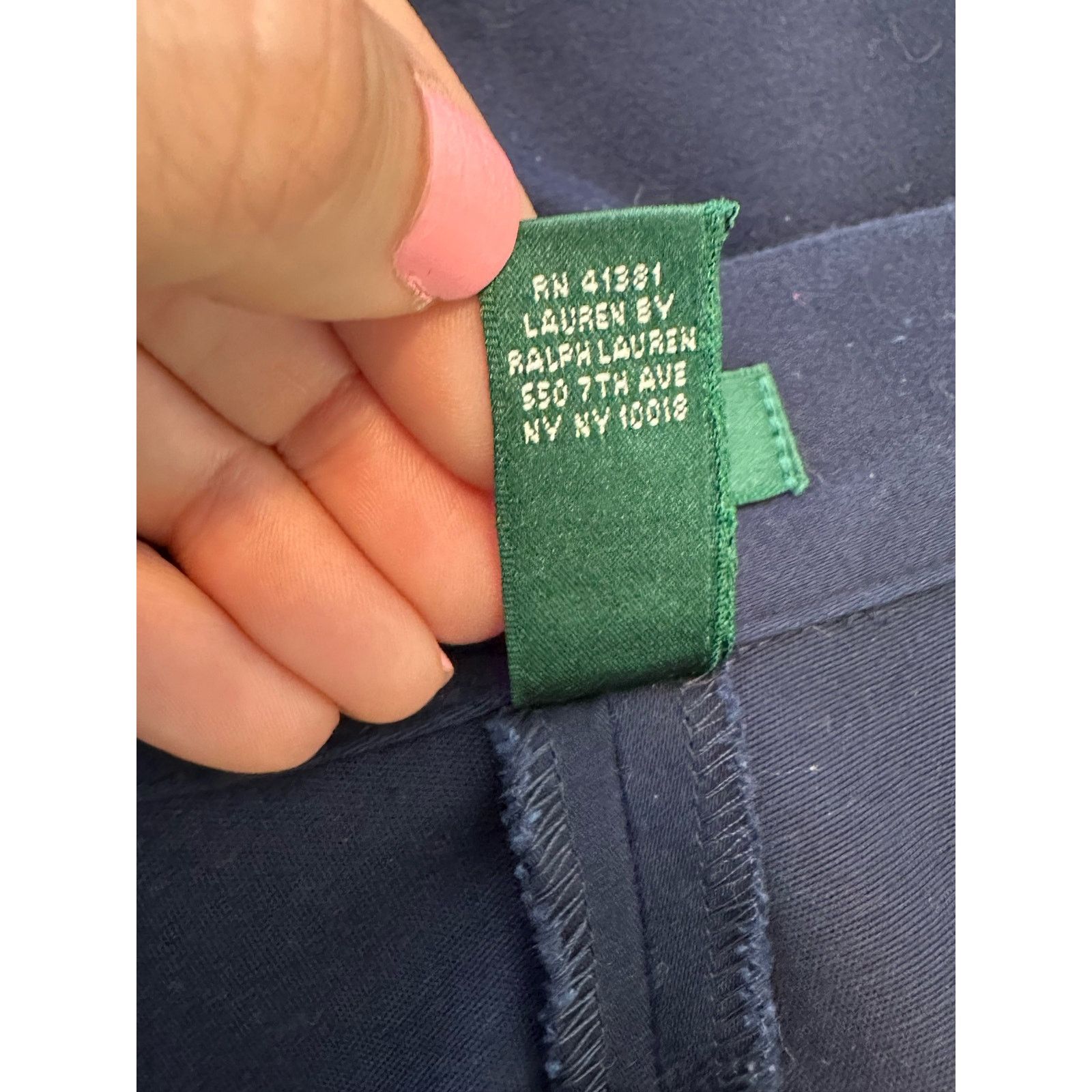 Ralph Lauren Ralph Lauren blue flat front pants size 12 Size 34" / US 12 / IT 48 - 4 Thumbnail