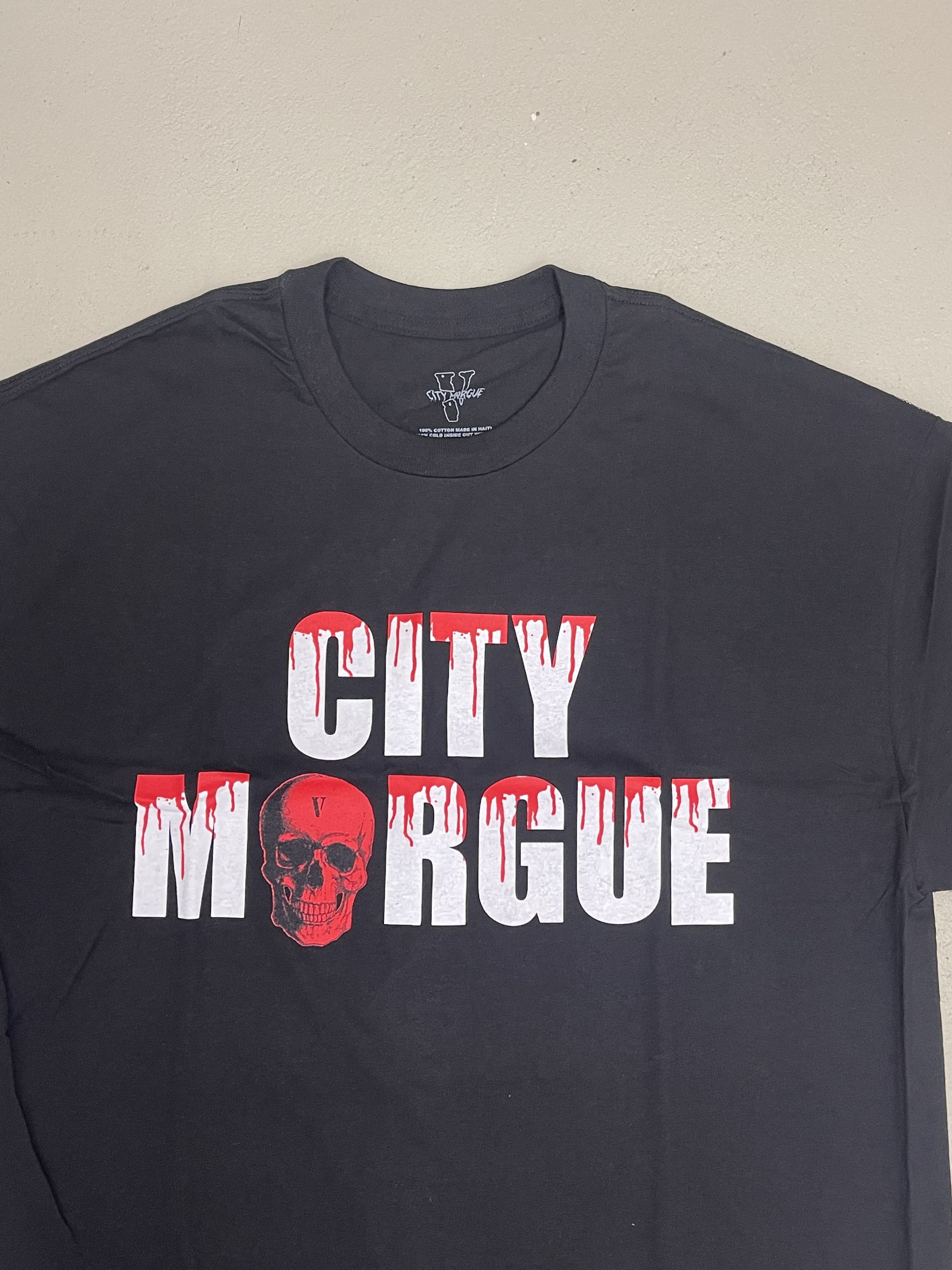 XL VLONE x CITY MORGUE DOGS good TEE