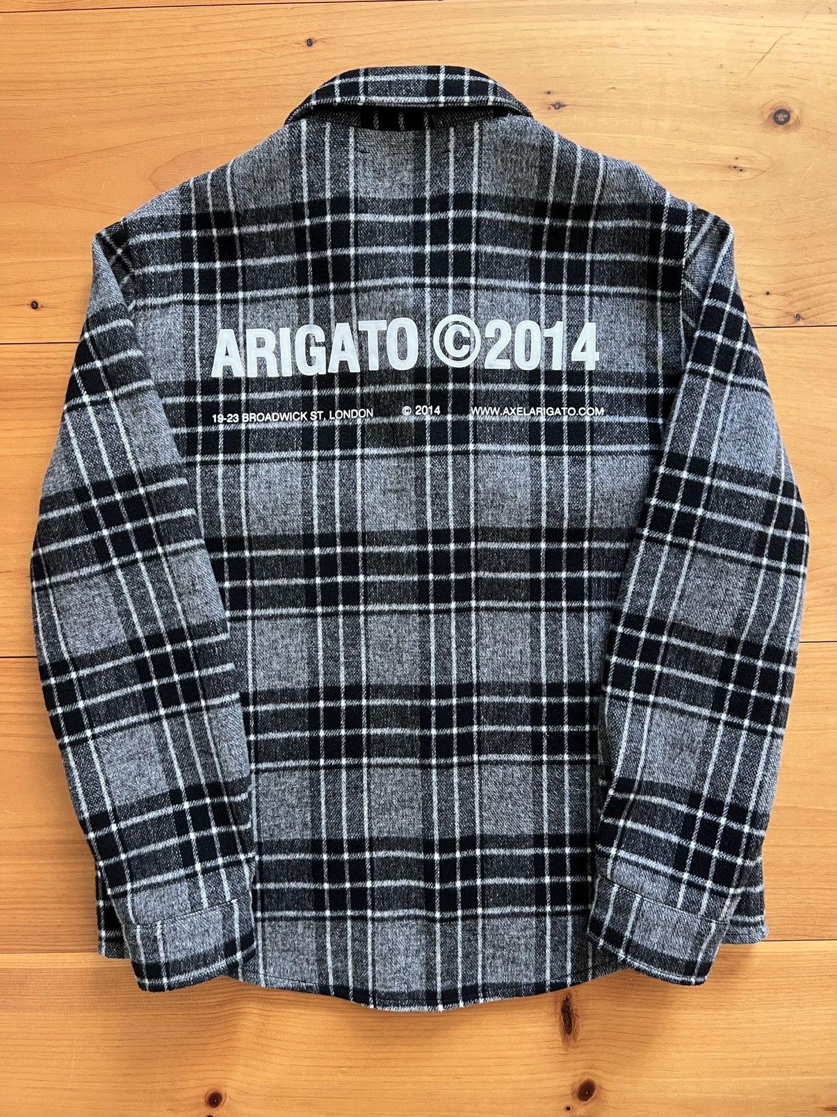 Axel Arigato Tait Checked Overshirt Size US M / EU 48-50 / 2 - 2 Thumbnail
