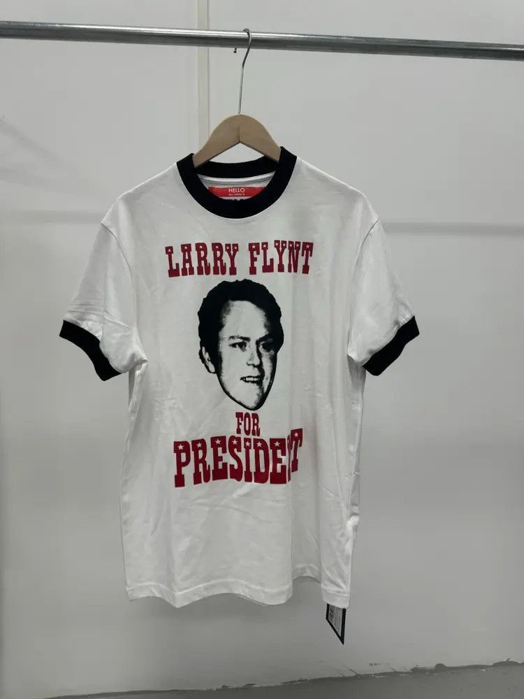 Hood By Air Hood by Air 17SS "LArry Flynt for President" Tee-2505 Size US L / EU 52-54 / 3 - 1 Thumbnail