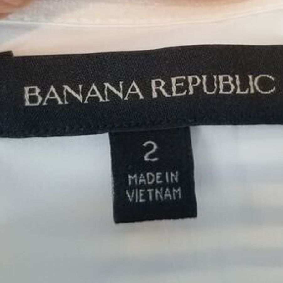 Banana Republic Banana Republic Womens Striped Fit Flare Dress Size 2 Preppy Size XS / US 0-2 / IT 36-38 - 6 Thumbnail