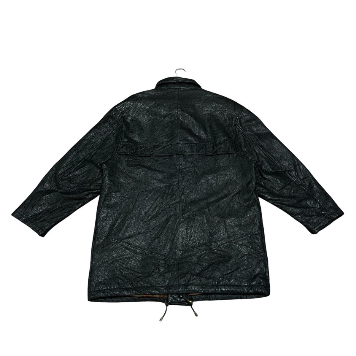 Lanvin Vintage Lanvin Paris Button Up Sheepskin Leather Jacket Size US XL / EU 56 / 4 - 12 Thumbnail