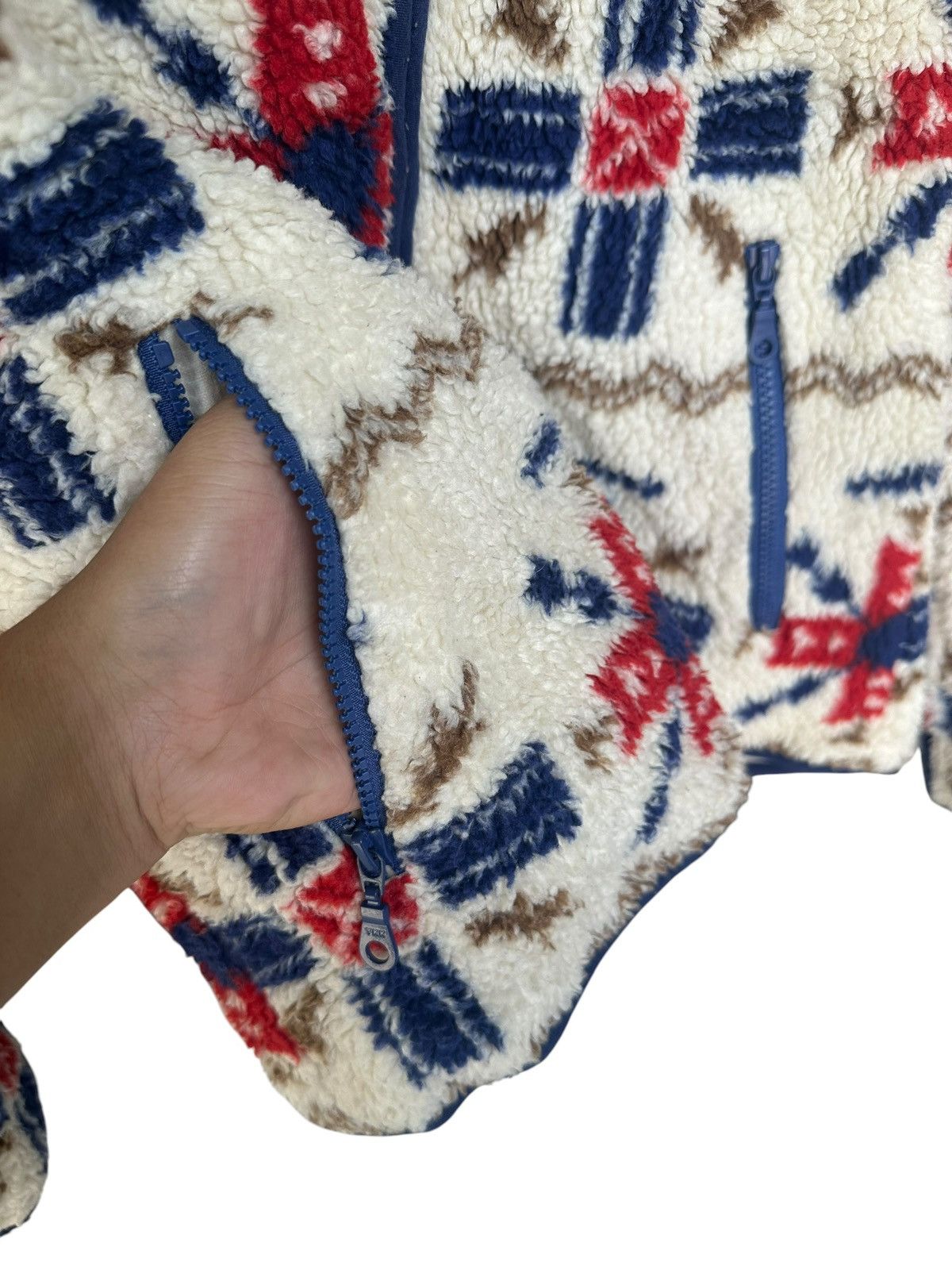 Japanese Brand Rodeo Crowns fleece jacket Size US S / EU 44-46 / 1 - 7 Thumbnail