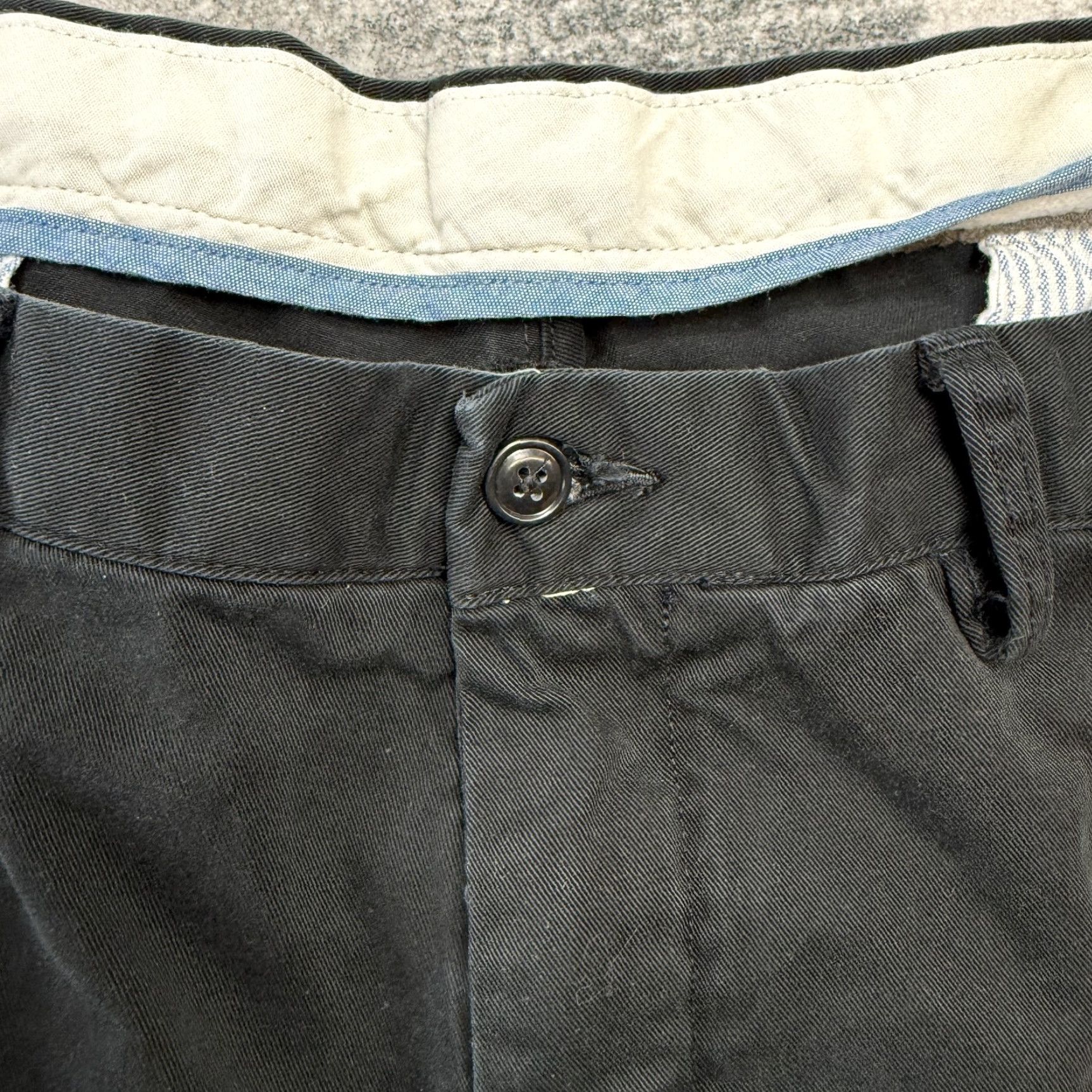 Polo Ralph Lauren Polo Ralph Lauren Pants Mens 44Tx36 Black Classic Fit Chino Twill Straight Inseam 34 Pockets Slas Size US XXL / EU 58 / 5 - 5 Thumbnail