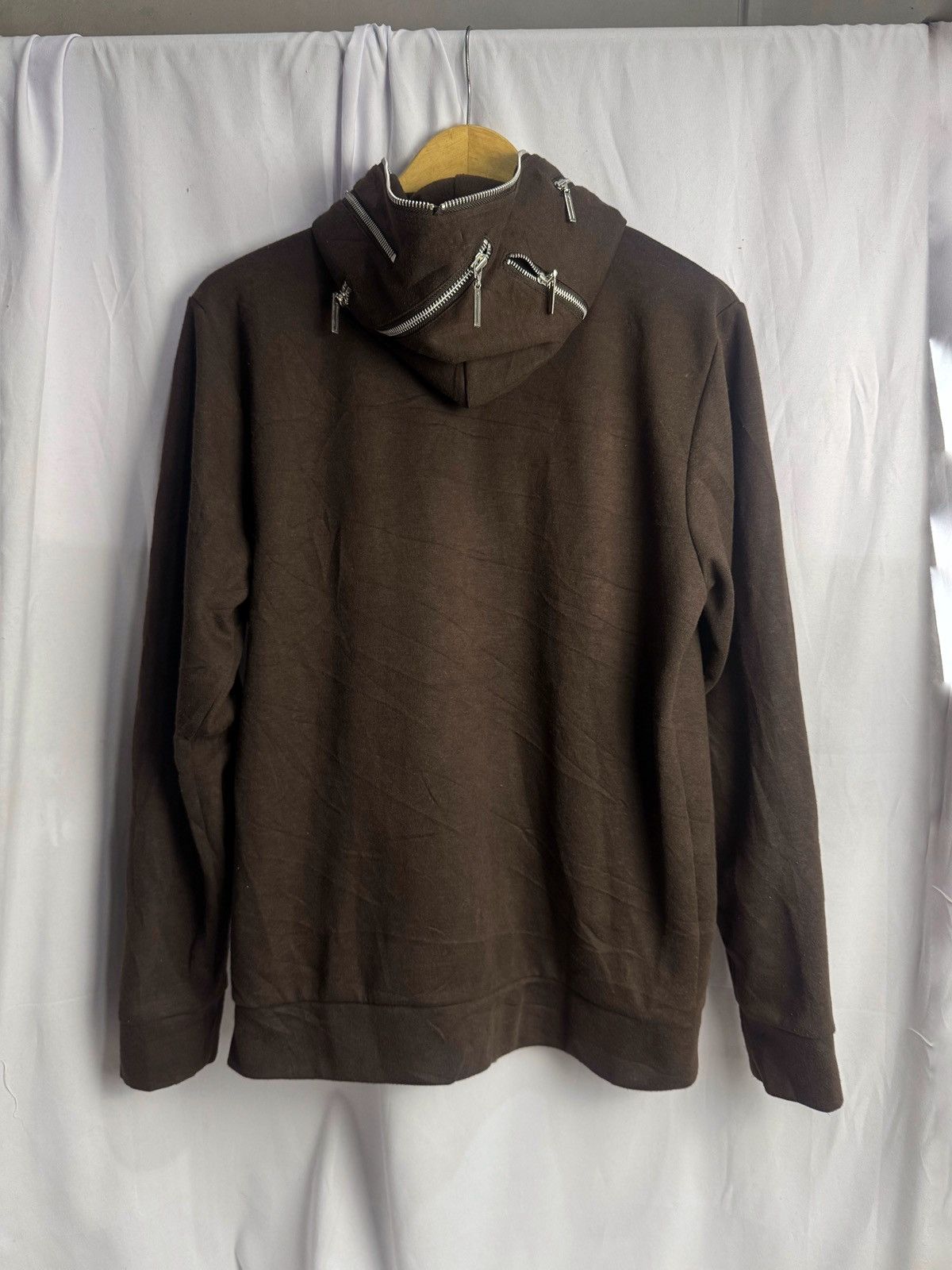 Yasuyuki Ishii Multi Zipper Hoodie Archived Styled Japanese Size US L / EU 52-54 / 3 - 5 Thumbnail