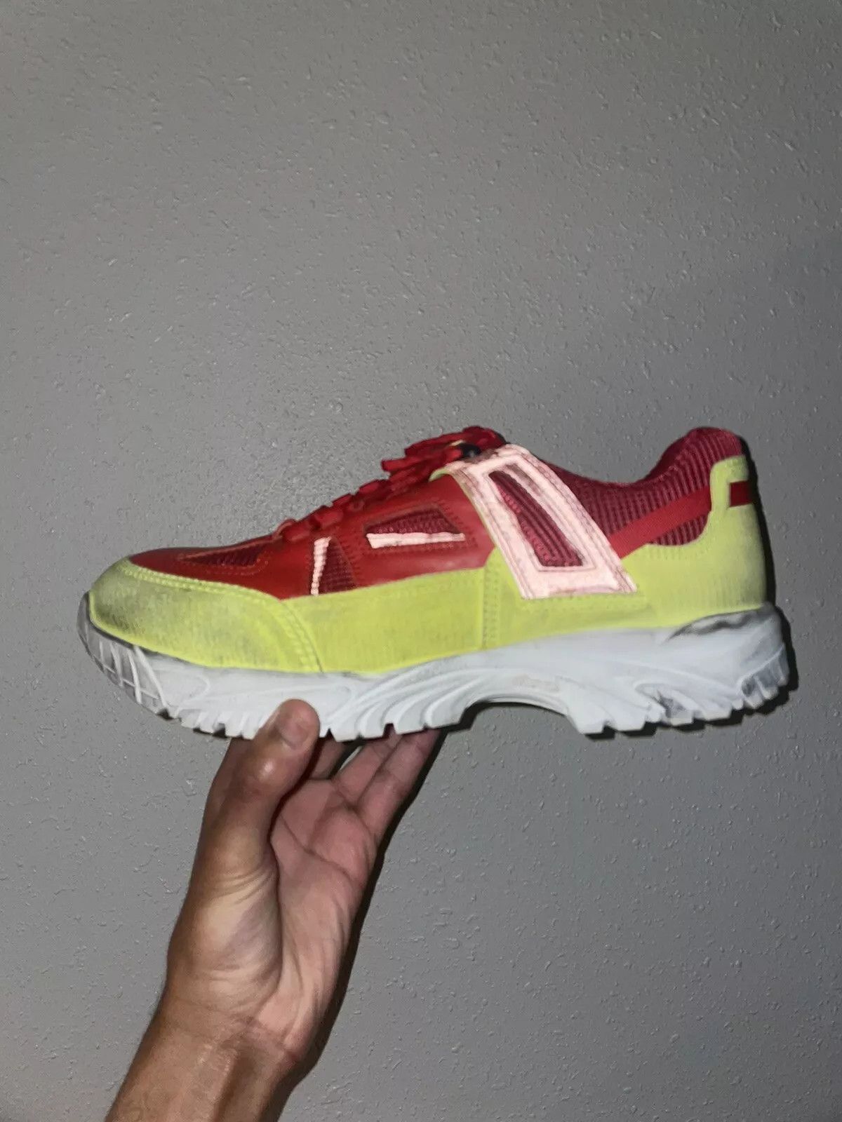 Maison Margiela Maison Margiela Security 13 46 Red Green Low Size US 13 / EU 46 - 2 Thumbnail