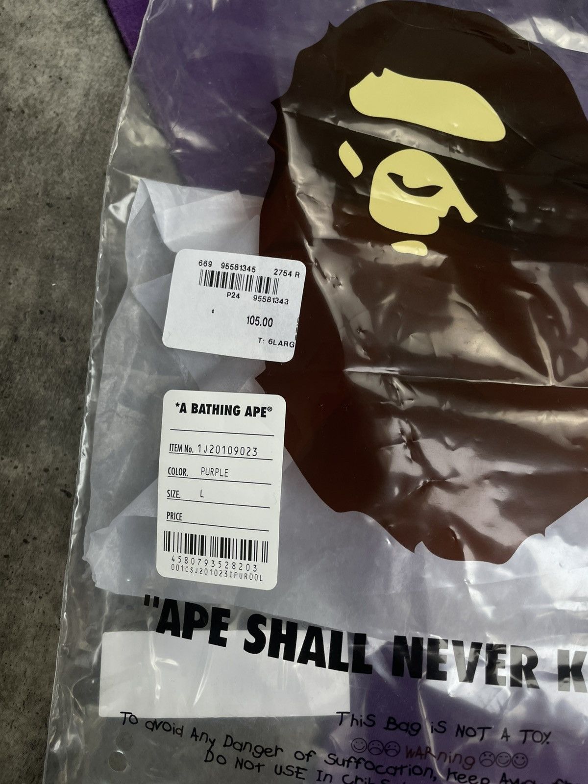 Bape A Bathing Aape Bape tees Size US L / EU 52-54 / 3 - 2 Thumbnail