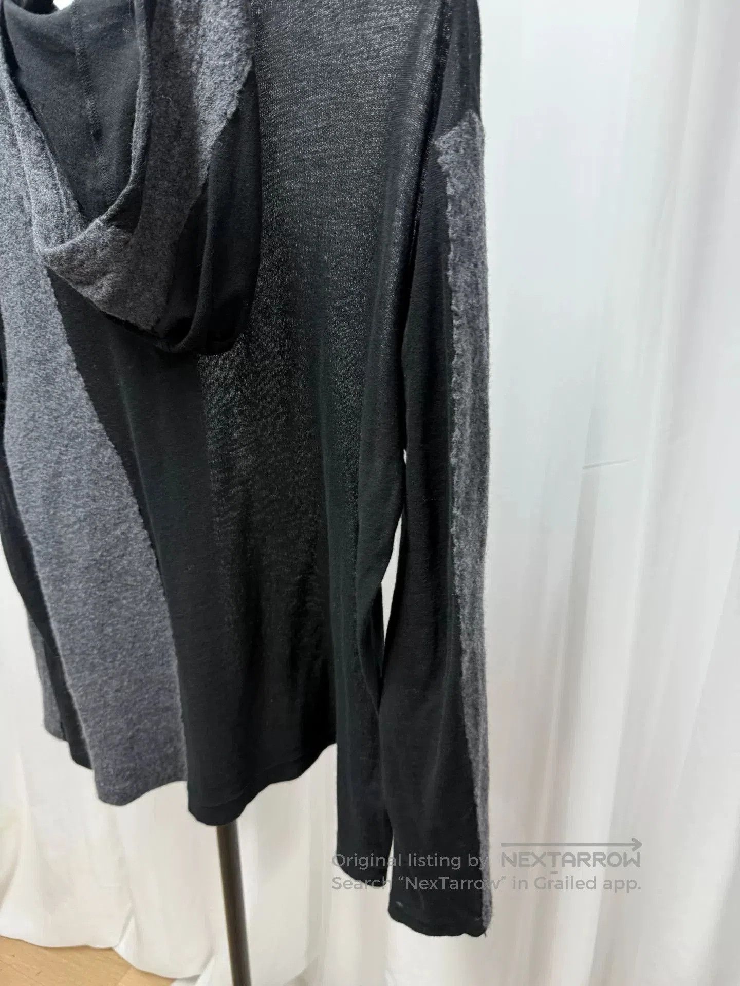 Yohji Yamamoto yohji yamamoto pour homme patchwork wool sweatshirt. Size US L / EU 52-54 / 3 - 7 Thumbnail