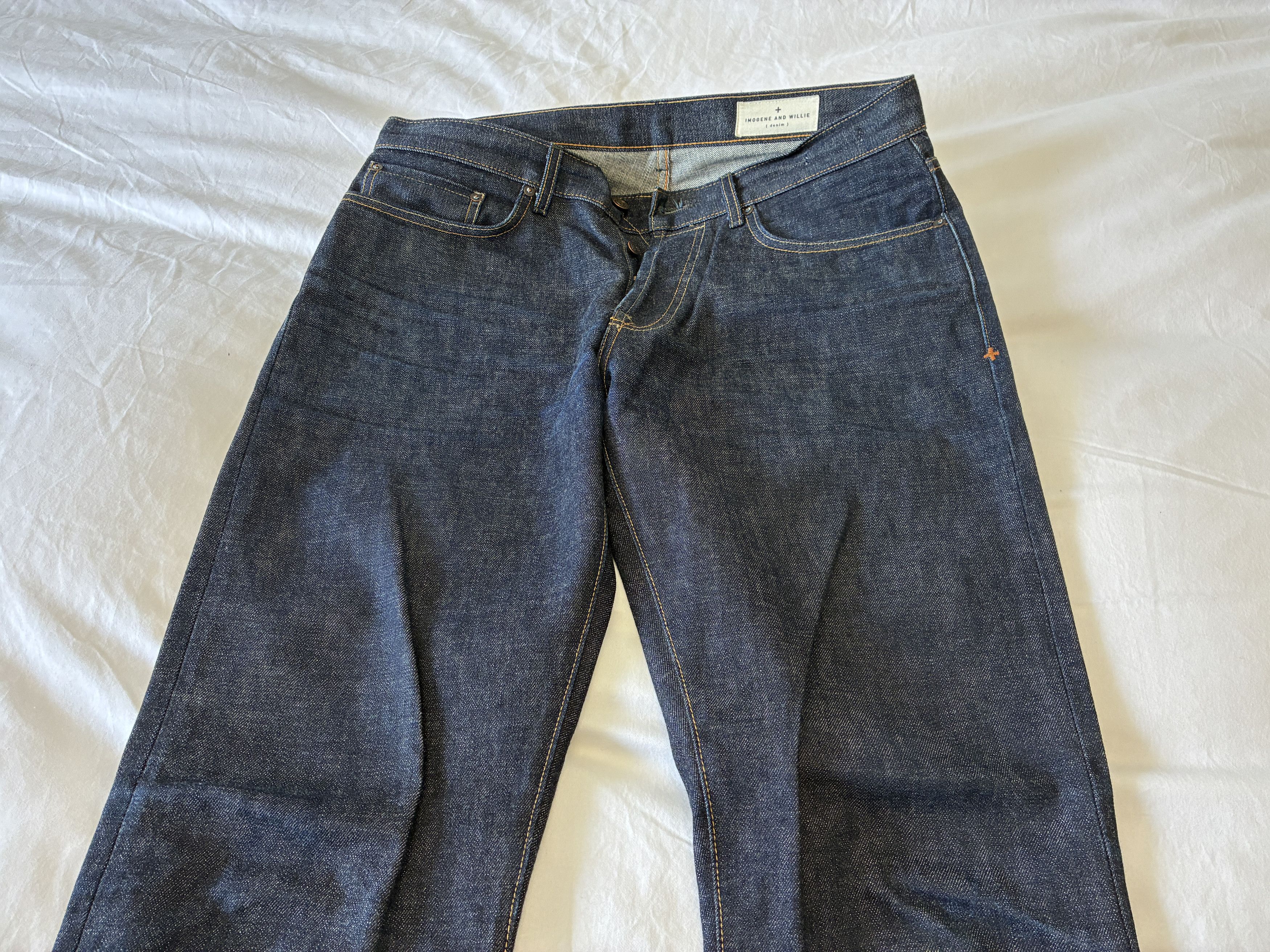 Imogene + Willie Imogene + Willie willie indigo rigid denim jp Size US 33 - 3 Thumbnail