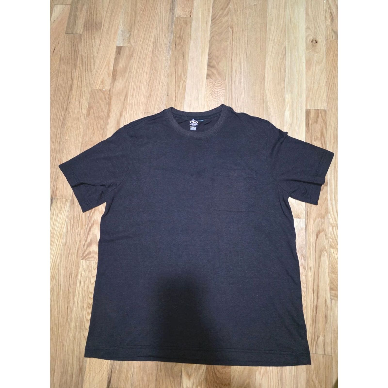 Athletic Works Athletic Works T-Shirt Men's M Black Cotton Short Sleeve Crew Neck Pocket Shirt Size US M / EU 48-50 / 2 - 6 Thumbnail