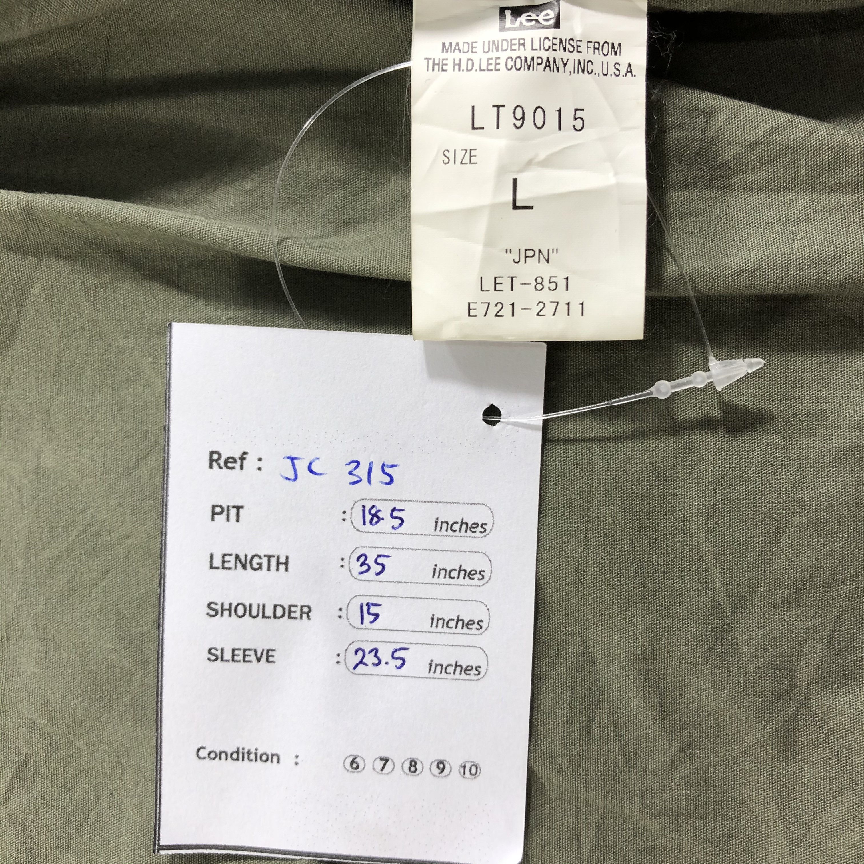 Lee Vintage Lee Union Made Parka Jacket -JC315 Size US L / EU 52-54 / 3 - 8 Thumbnail