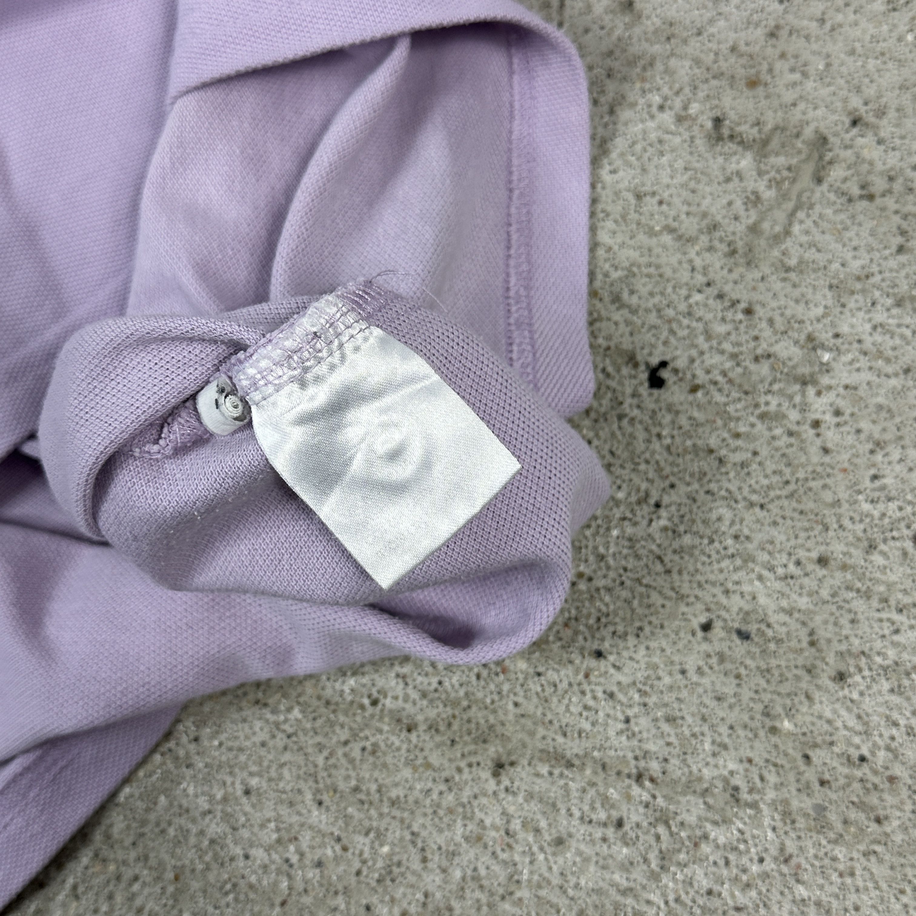 Vintage × Yves Saint Laurent Vintage Casual Yves Saint Laurent Lilac 00s Polo T-shirt Size US XL / EU 56 / 4 - 5 Thumbnail