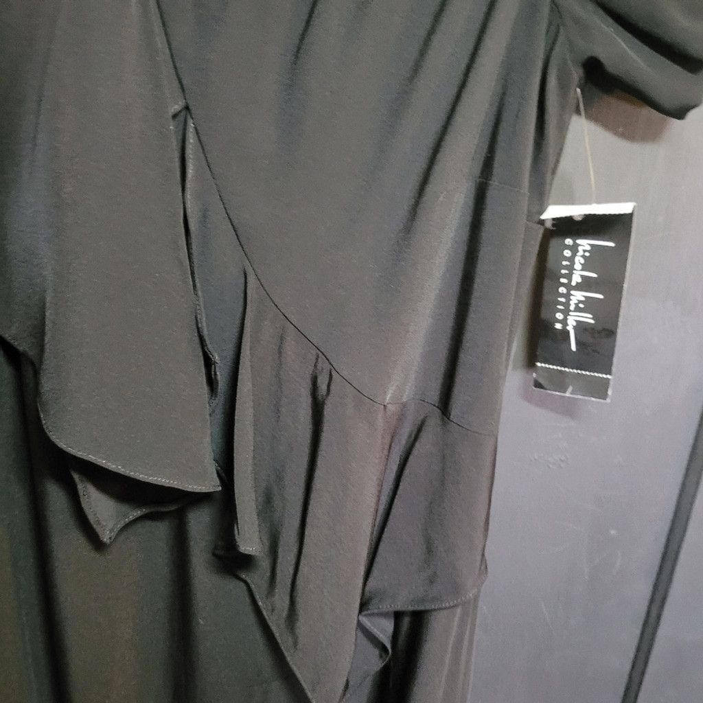 Nicole Miller Nicole Miller, formal black dress, nwot, Size Small Size XS / US 0-2 / IT 36-38 - 4 Thumbnail