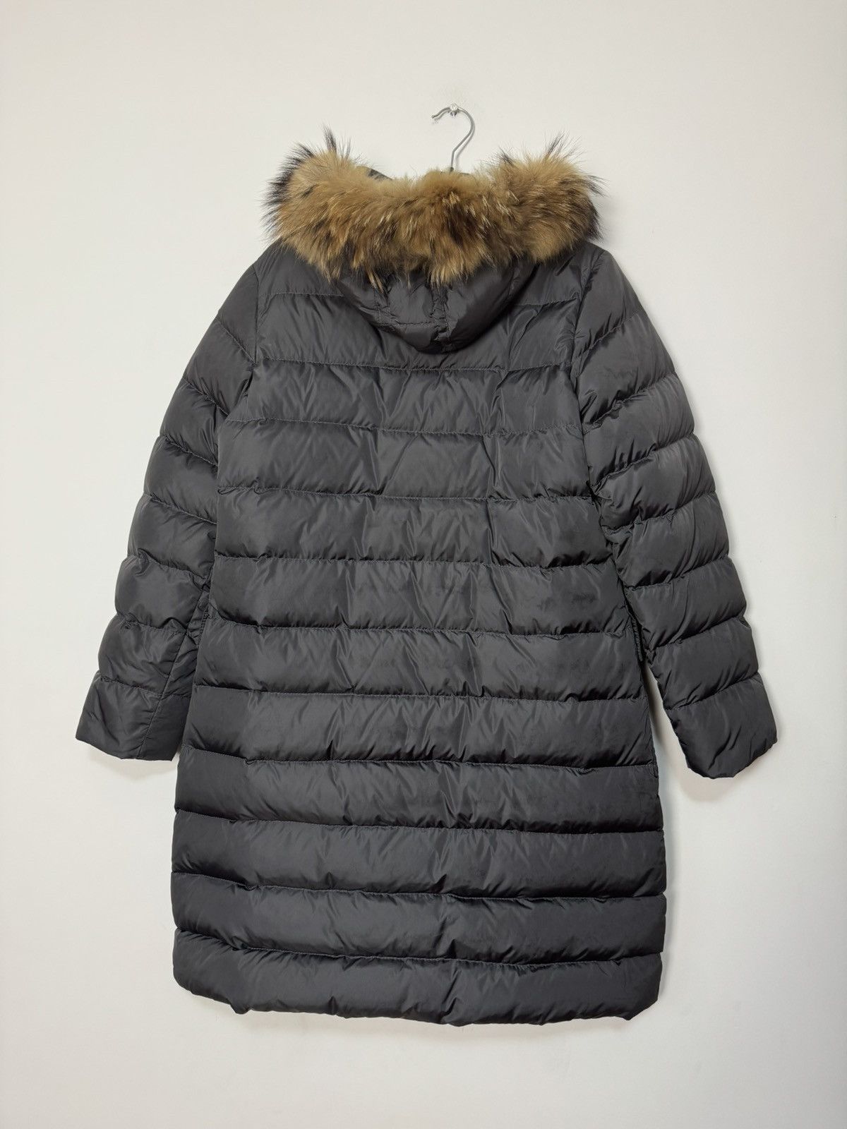 Moncler Moncler Merin Giubbotto Coat Down Puffer Parka Jacket Fur Size L / US 10 / IT 46 - 18 Thumbnail