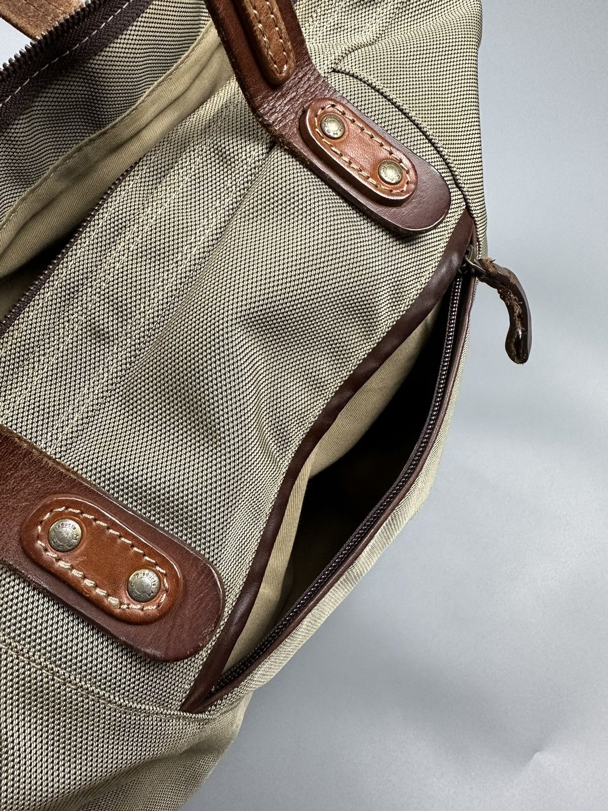Leather × MasterPiece Vintage Masterpiece Chef Doeuvre Leather Tote Bag Size ONE SIZE - 11 Thumbnail