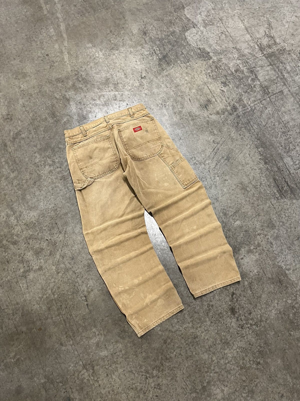 Dickies × Vintage Dickies vintage cargo carpenter pants y2k skater hype rare Size US 32 / EU 48 - 2 Thumbnail