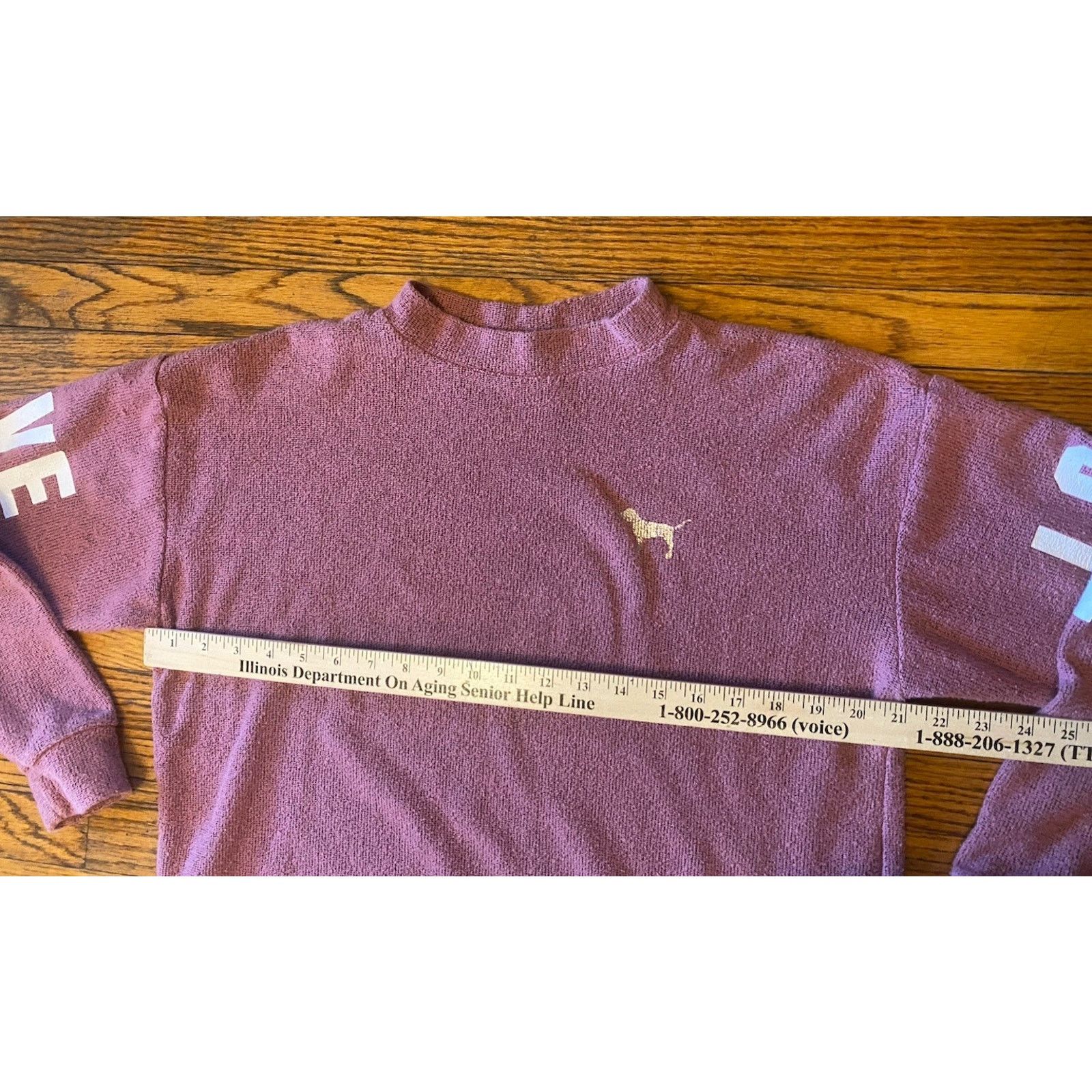 Victoria's Secret PINK Victoria’s Secret Sweatshirt Womens Oversized Small Size S / US 4 / IT 40 - 4 Thumbnail