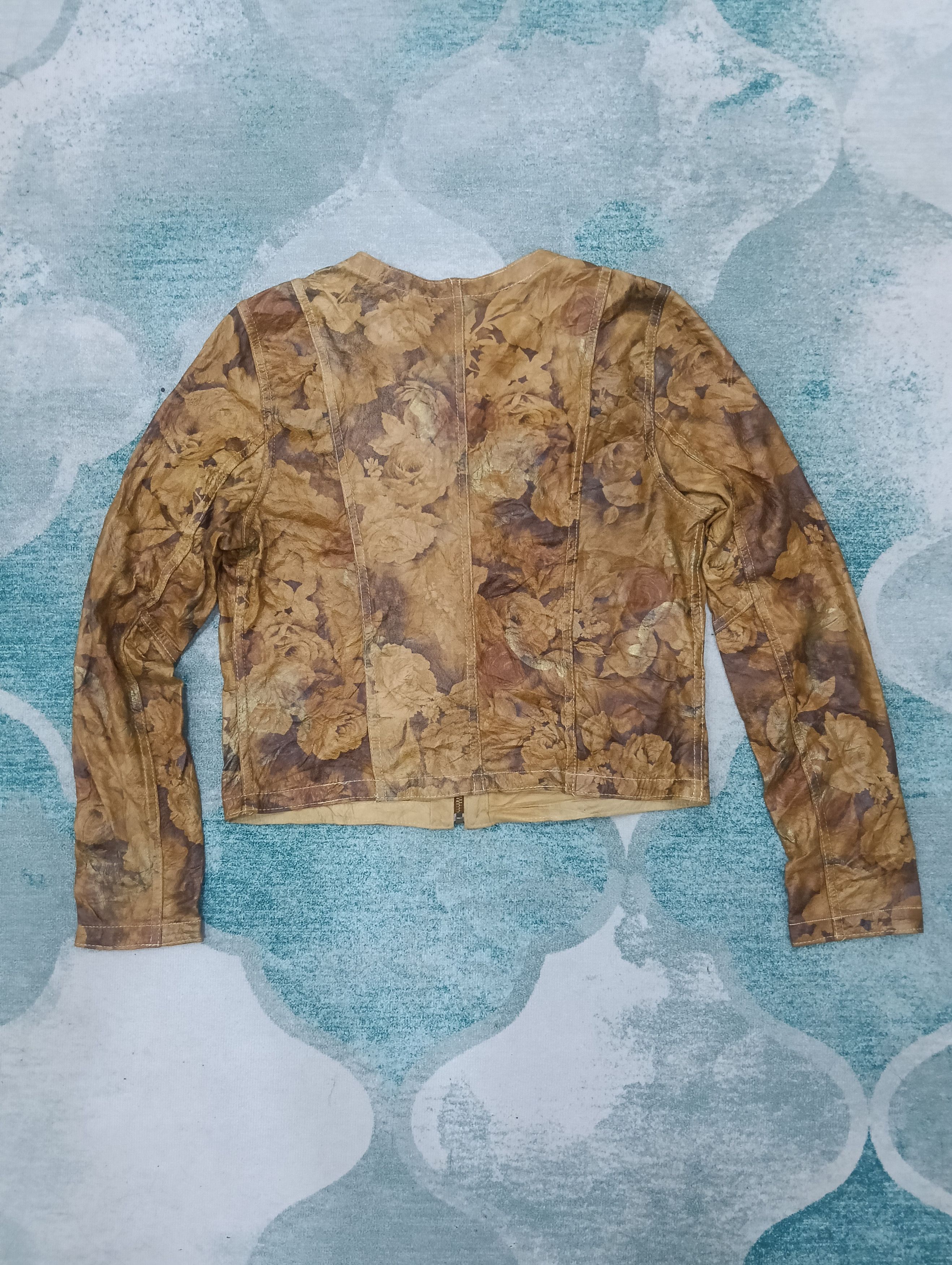 Designer × Japanese Brand × Yohji Yamamoto Unbrand Simple Leather Jacket Size M / US 6-8 / IT 42-44 - 4 Thumbnail