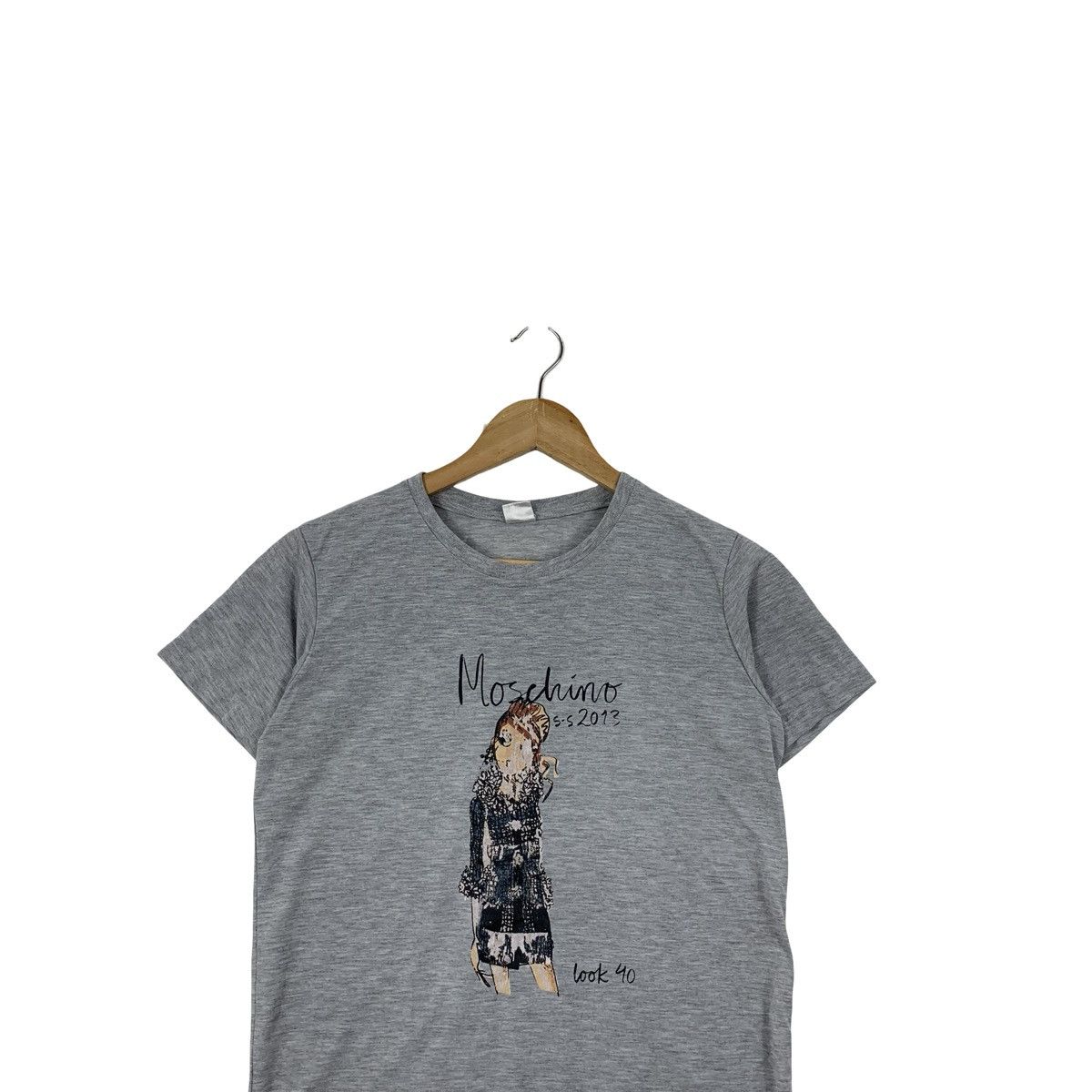 Moschino MOSCHINO x 25ANS 2013 Sprint Summer Tee Shirt Top Magazine Size S / US 4 / IT 40 - 2 Thumbnail